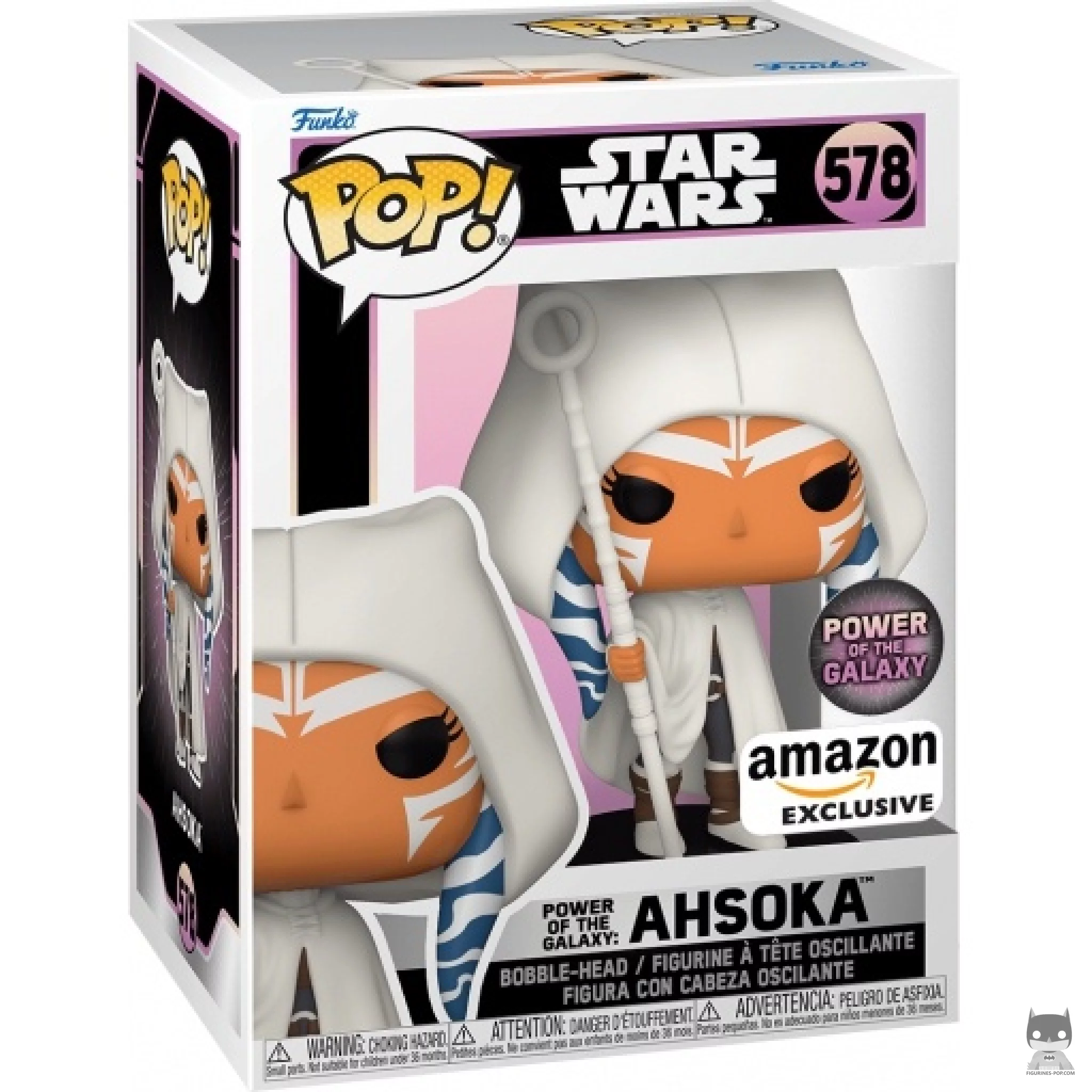 Figura Funko Pop! Ahsoka en su caja