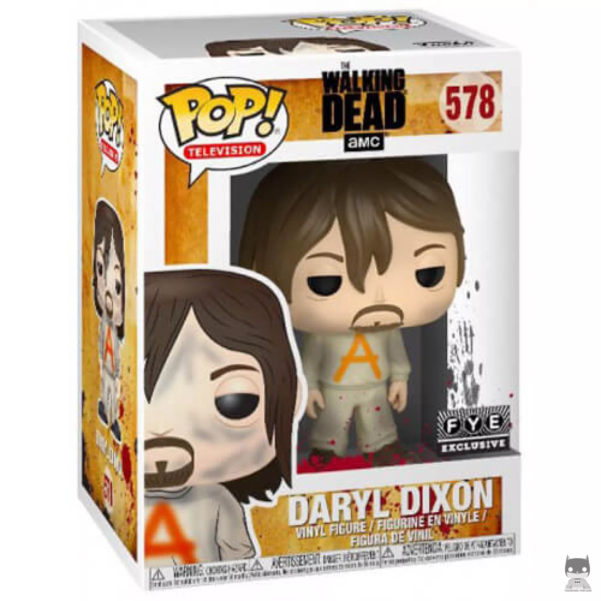 Figura Funko Pop! Daryl Dixon en su caja