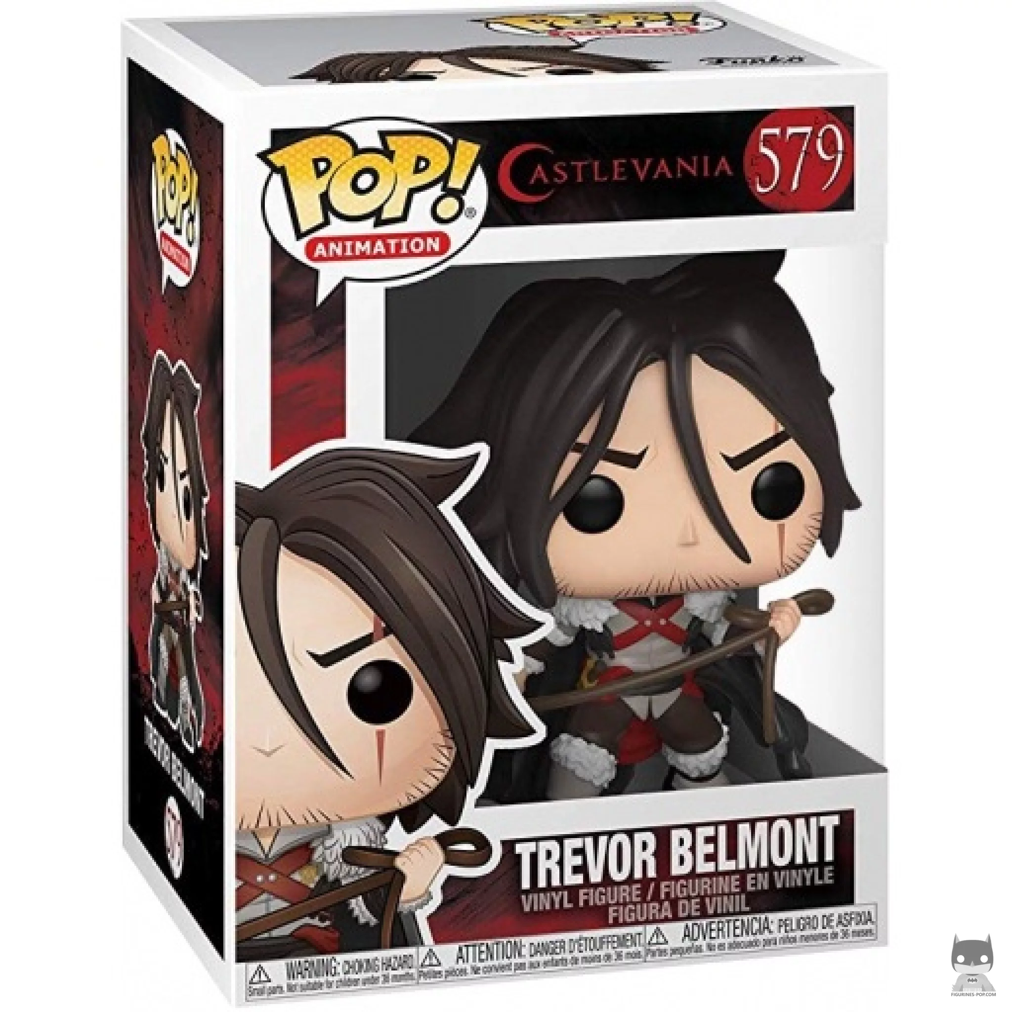 Figura Funko Pop! Trevor Belmont en su caja