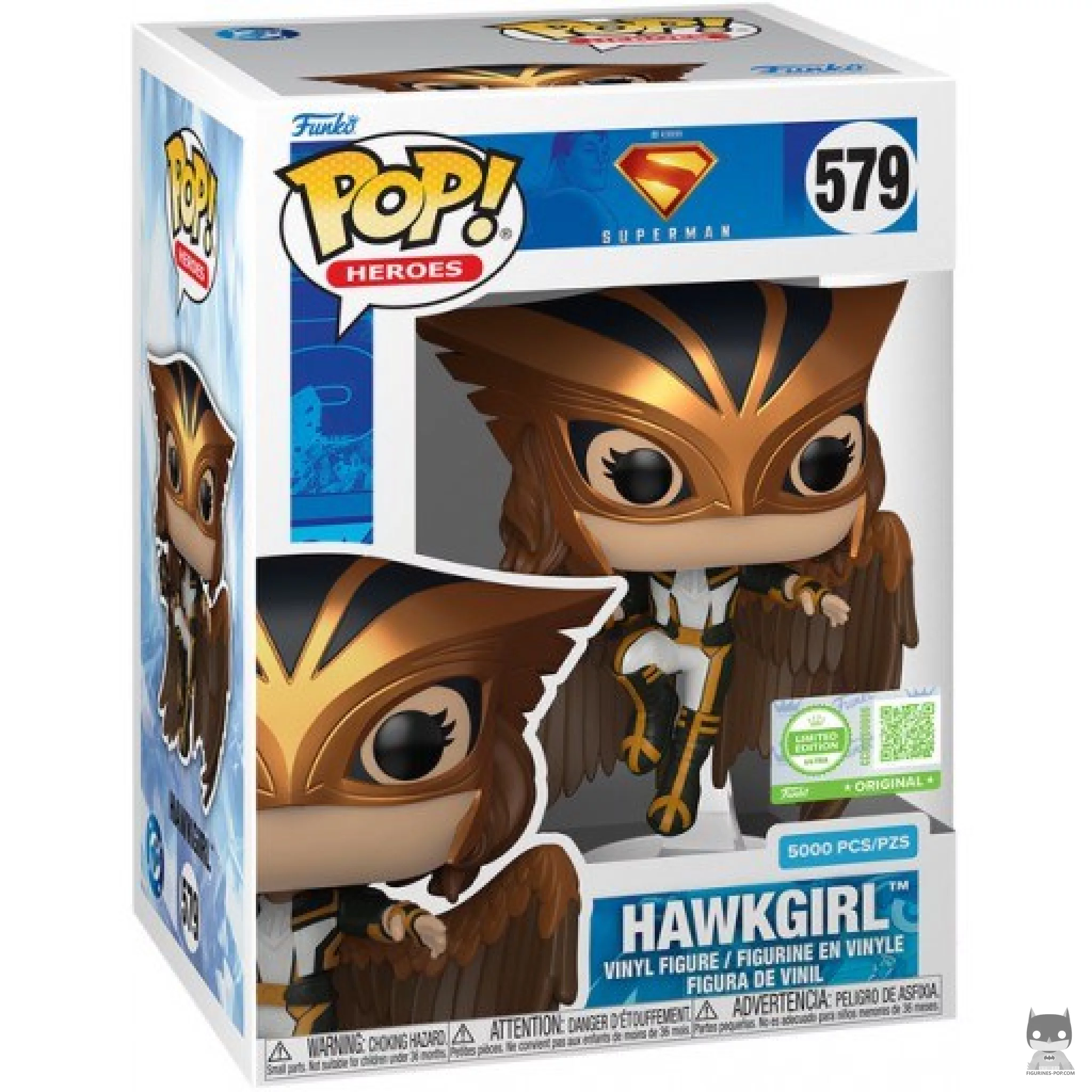 Figura Funko Pop! Hawkgirl en su caja