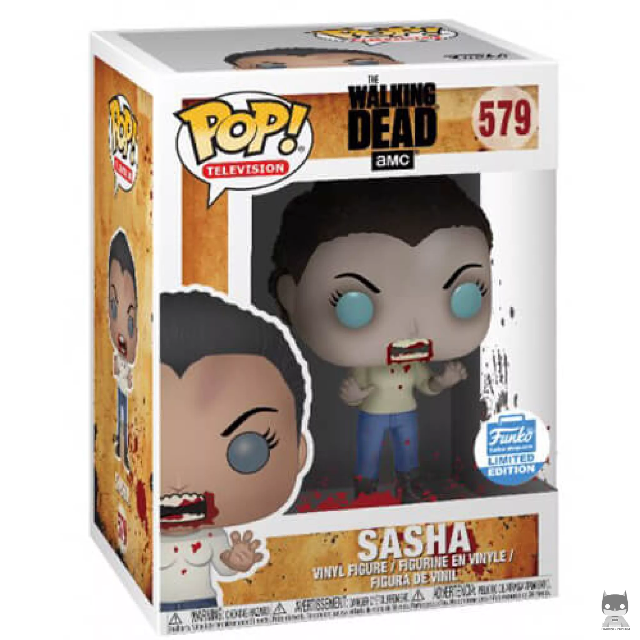 Figura Funko Pop! Sasha Williams en su caja