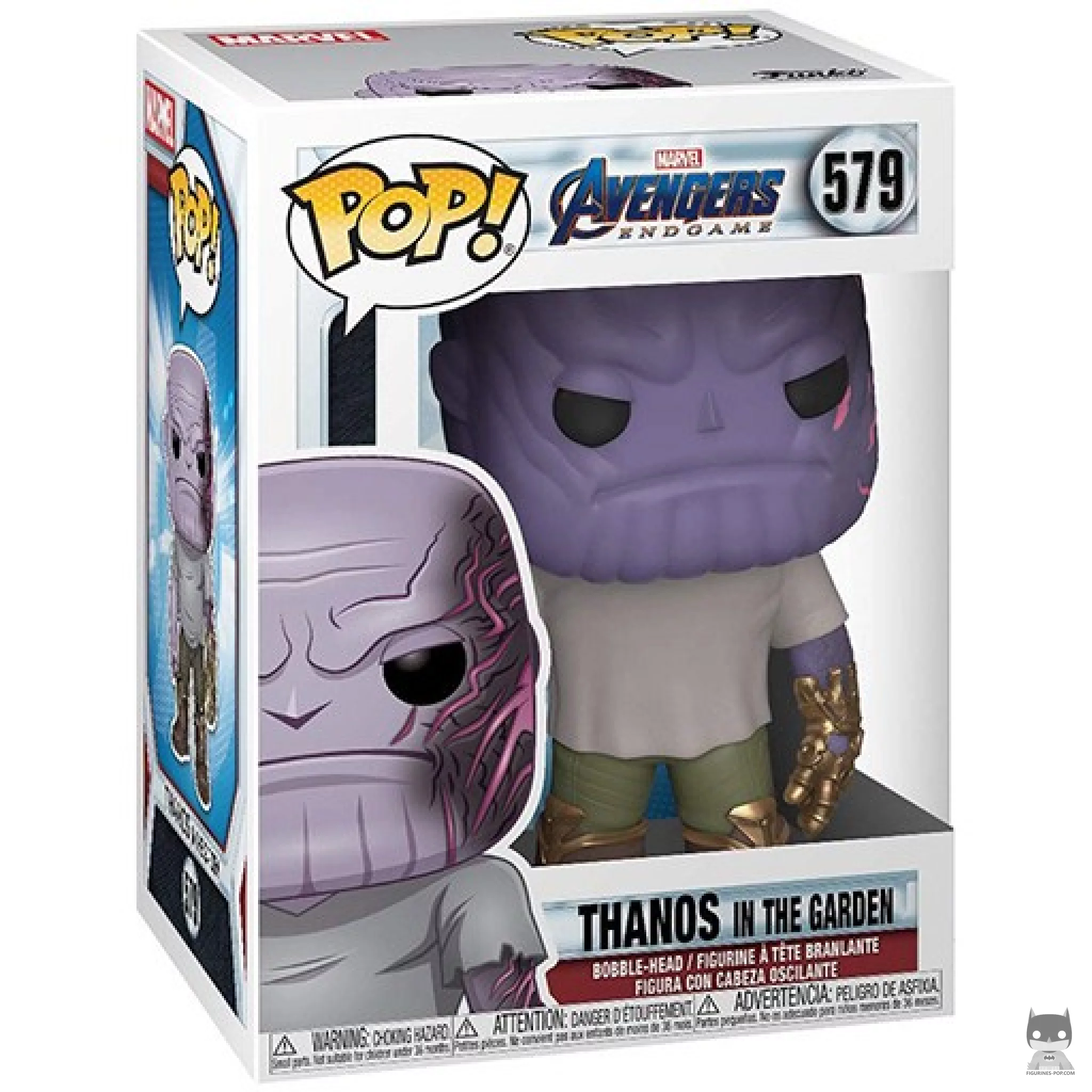 Figura Funko Pop! Thanos en el jardín en su caja