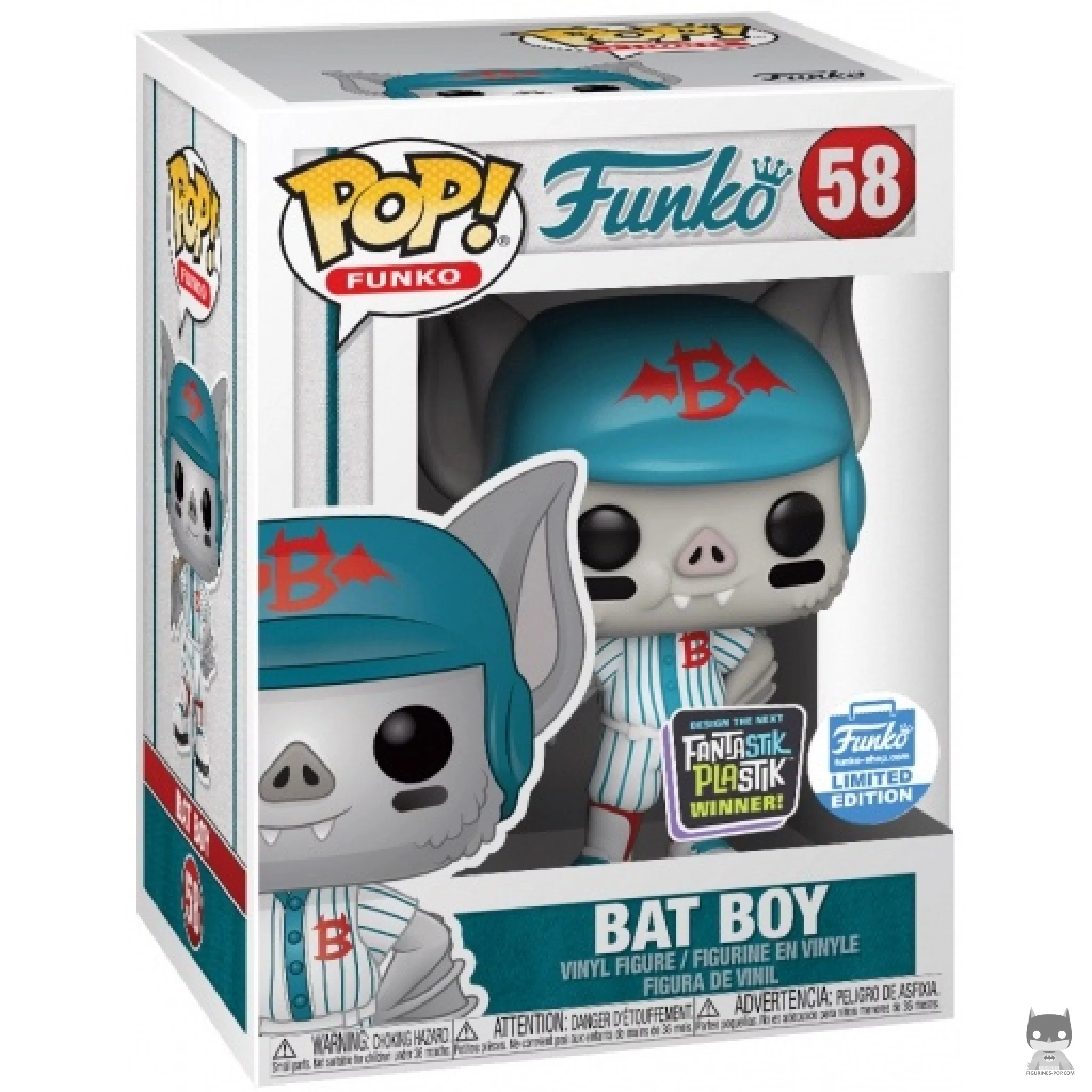 Figura Funko Pop! Bat Boy en su caja