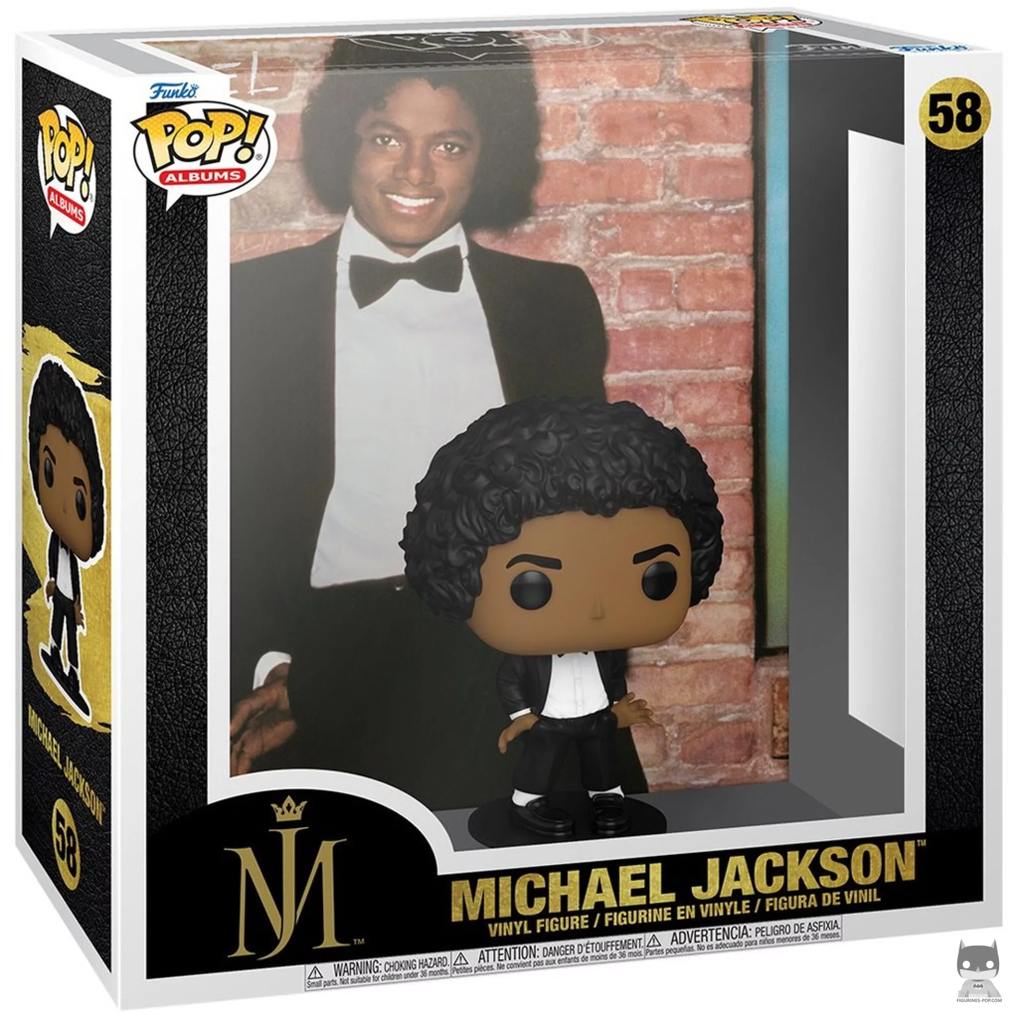 Figura Funko Pop! Michael Jackson : Off the Wall en su caja