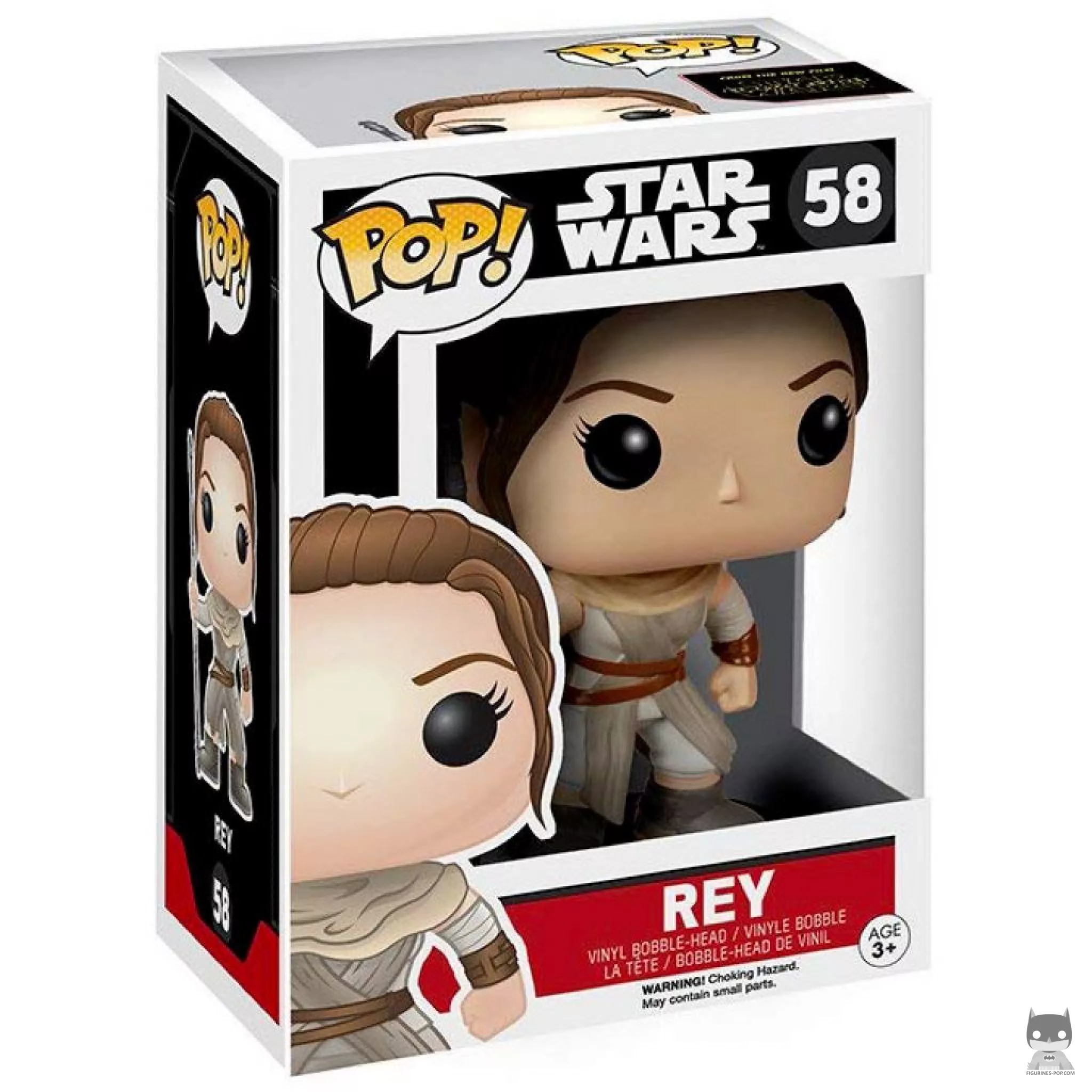 Figura Funko Pop! Rey en su caja