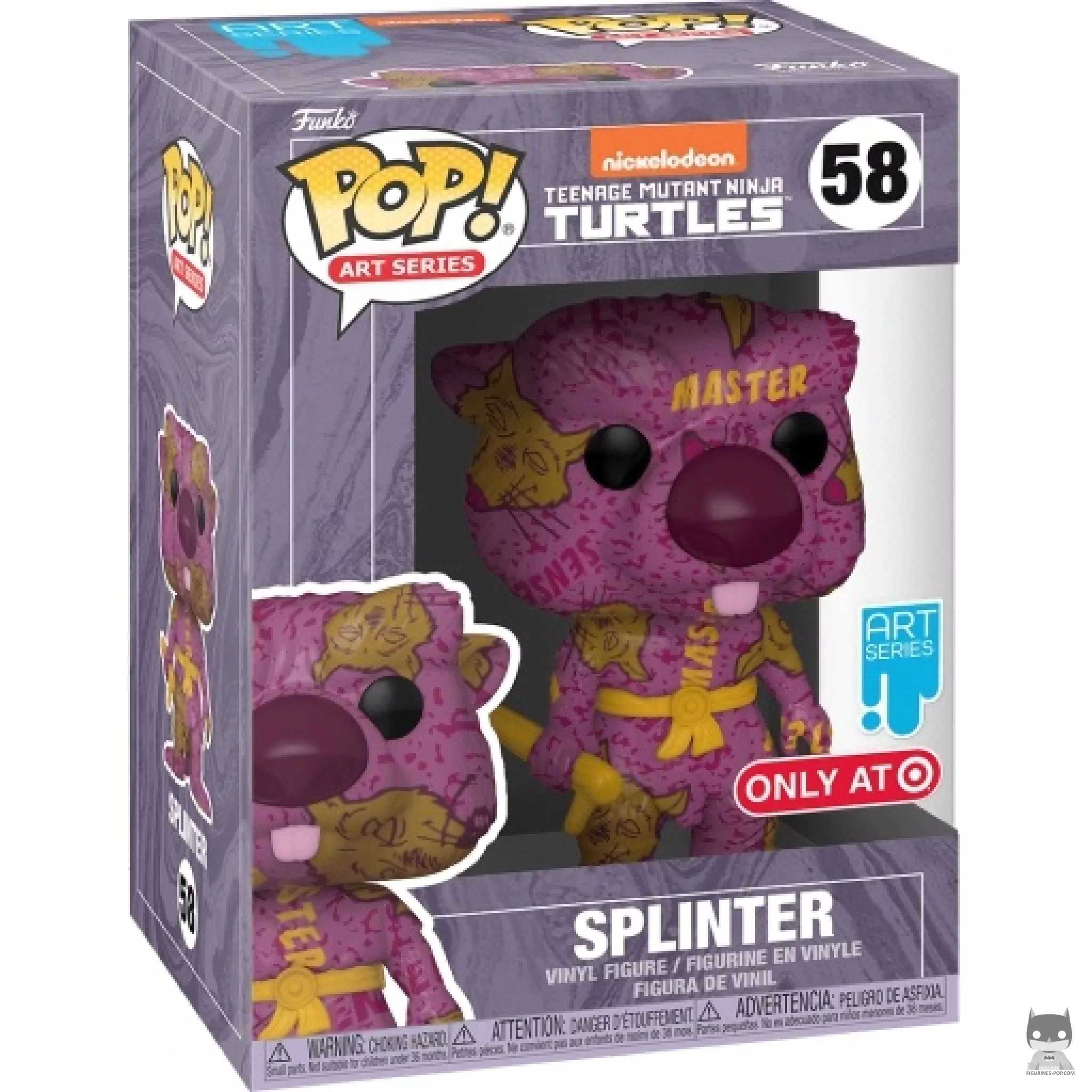 Figura Funko Pop! Splinter en su caja