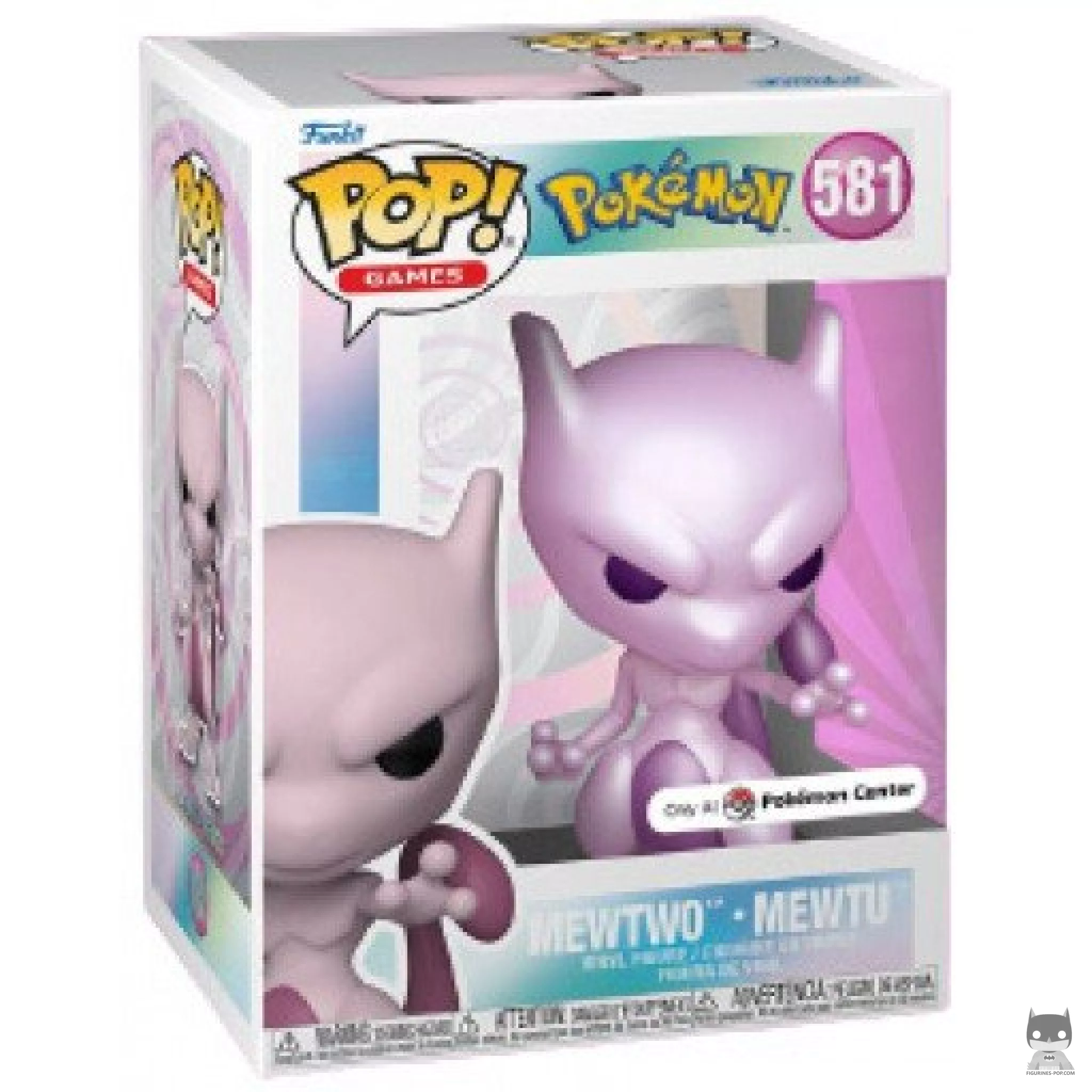 Figura Funko Pop! Mewtwo (Perlado) en su caja