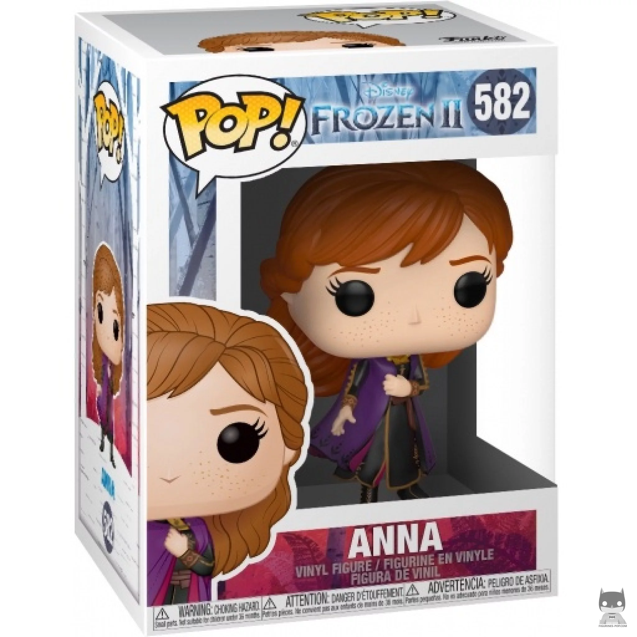 Figura Funko Pop! Anna en su caja