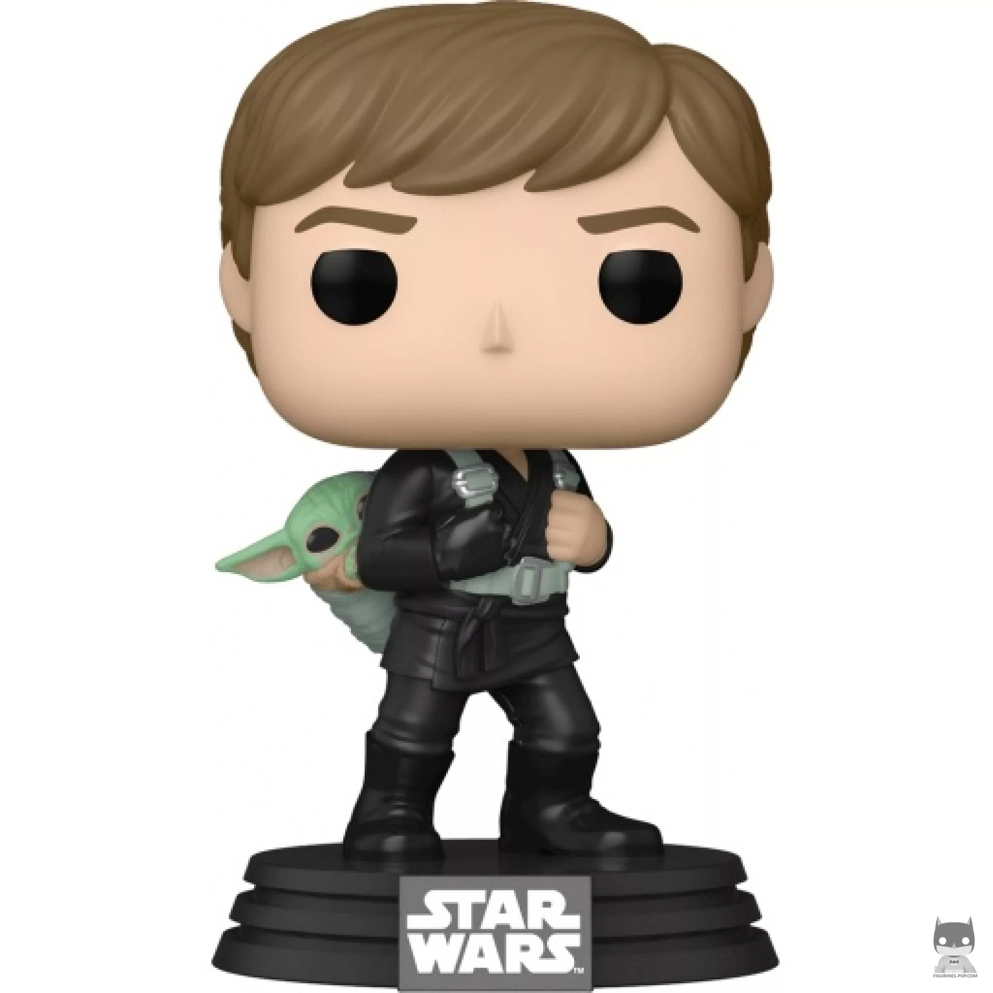 Figura Funko Pop! Luke Skywalker & Grogu (Star Wars: El libro de Boba Fett)