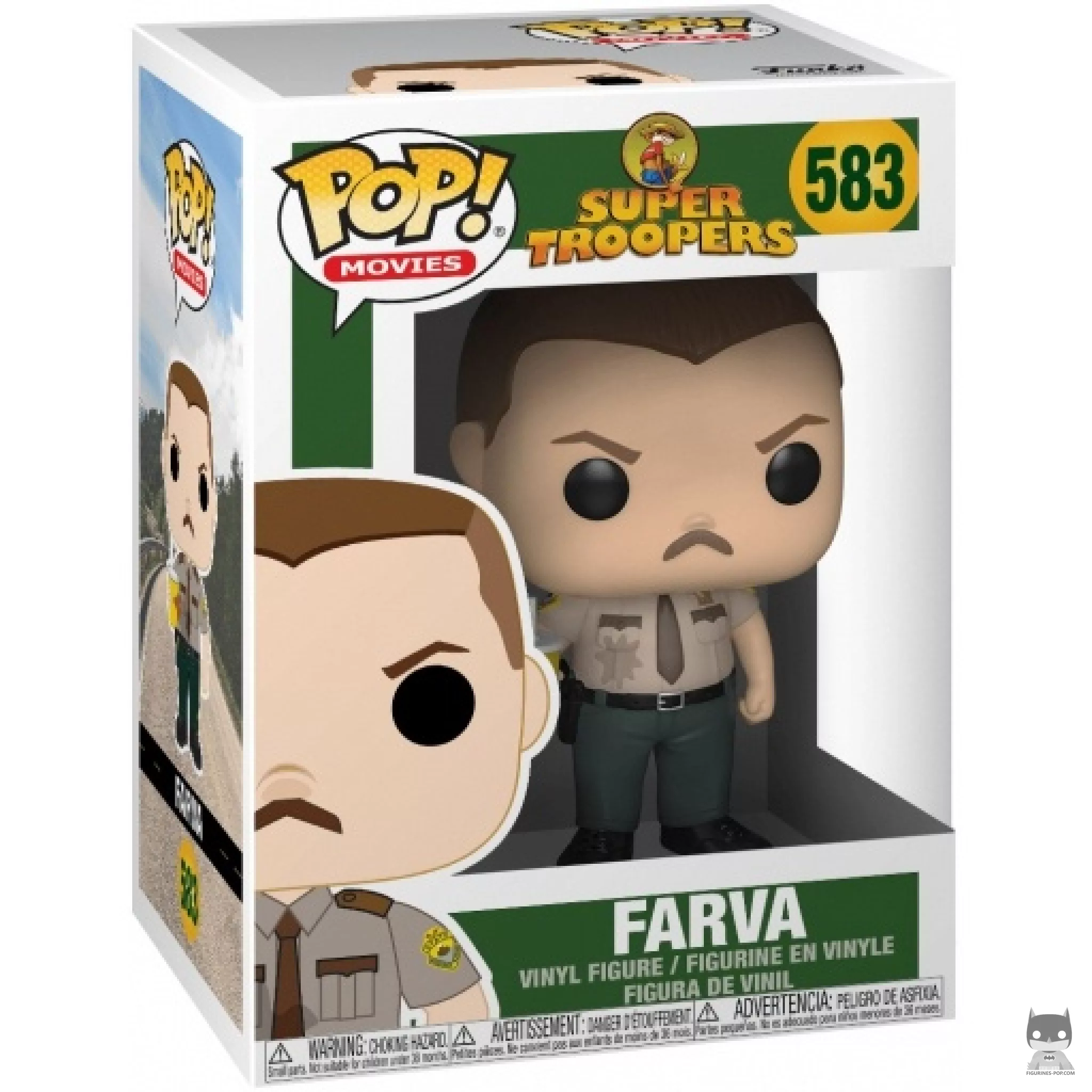 Figura Funko Pop! Farva en su caja