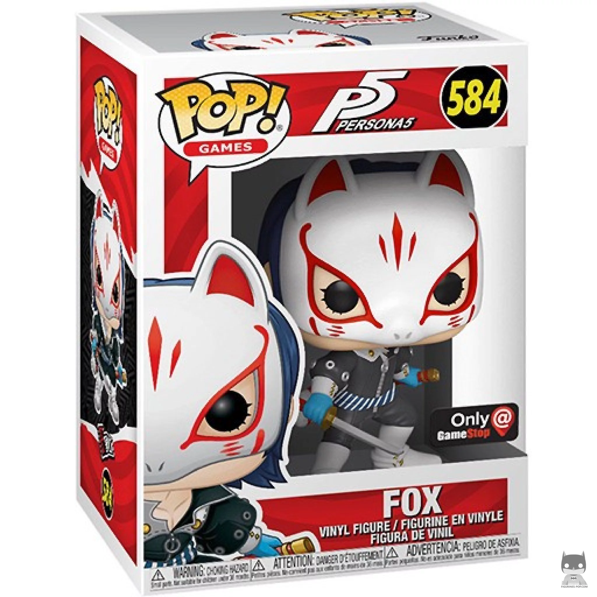 Figura Funko Pop! Fox en su caja