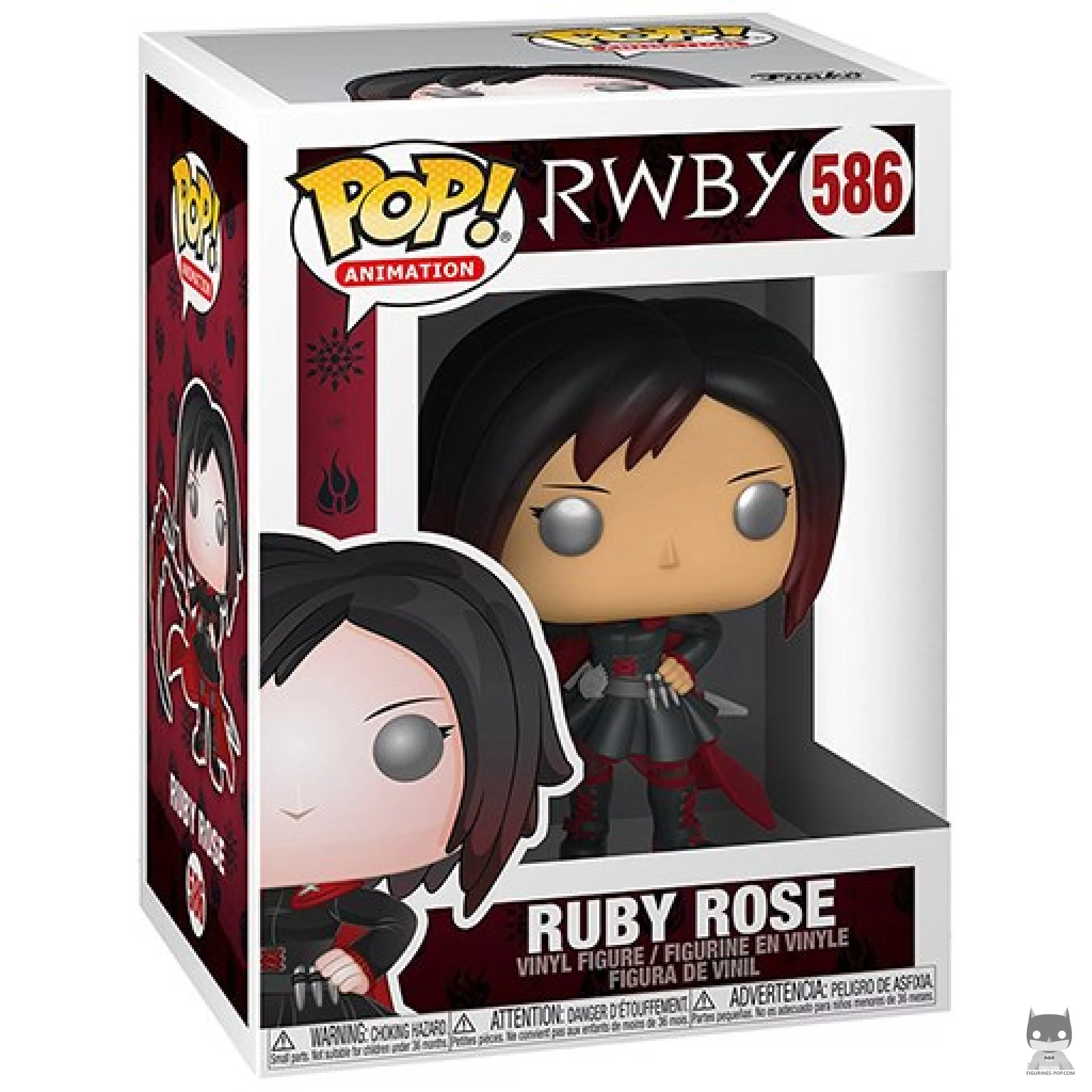 Figura Funko Pop! Ruby Rose en su caja