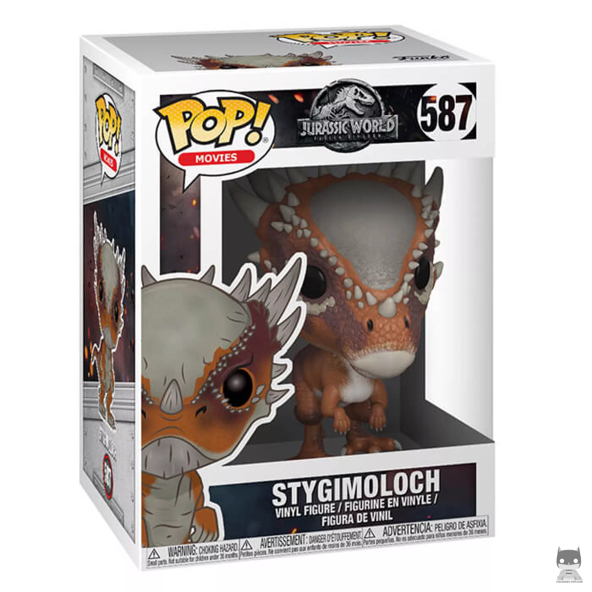 Figura Funko Pop! Stiggy en su caja