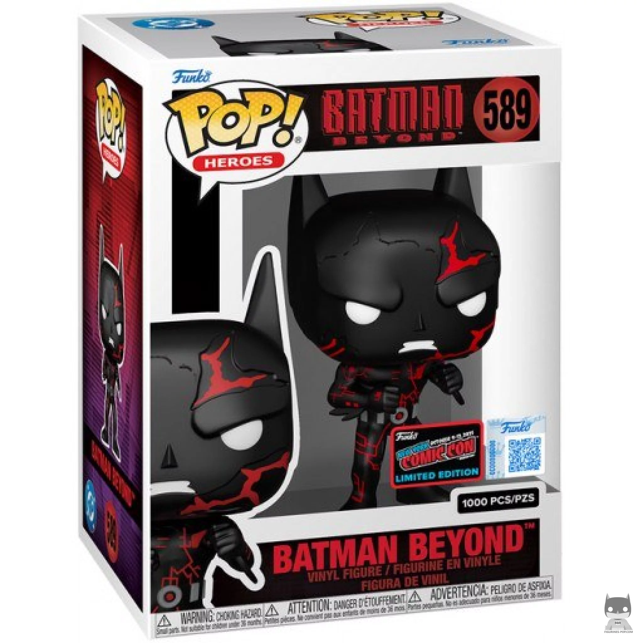 Figura Funko Pop! Batman del futuro en su caja