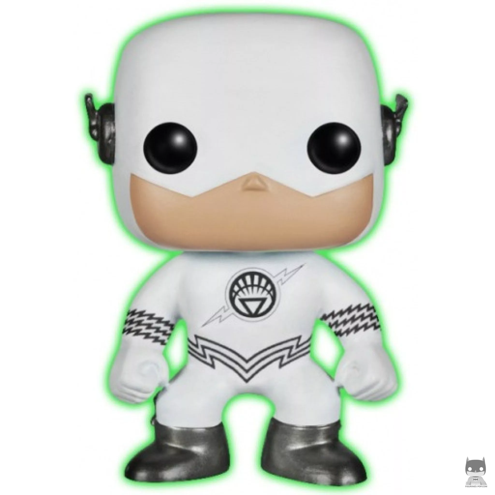 Figura Funko Pop! Flash Linterna Blanca (Brilla en la oscuridad) (DC Super Heroes)