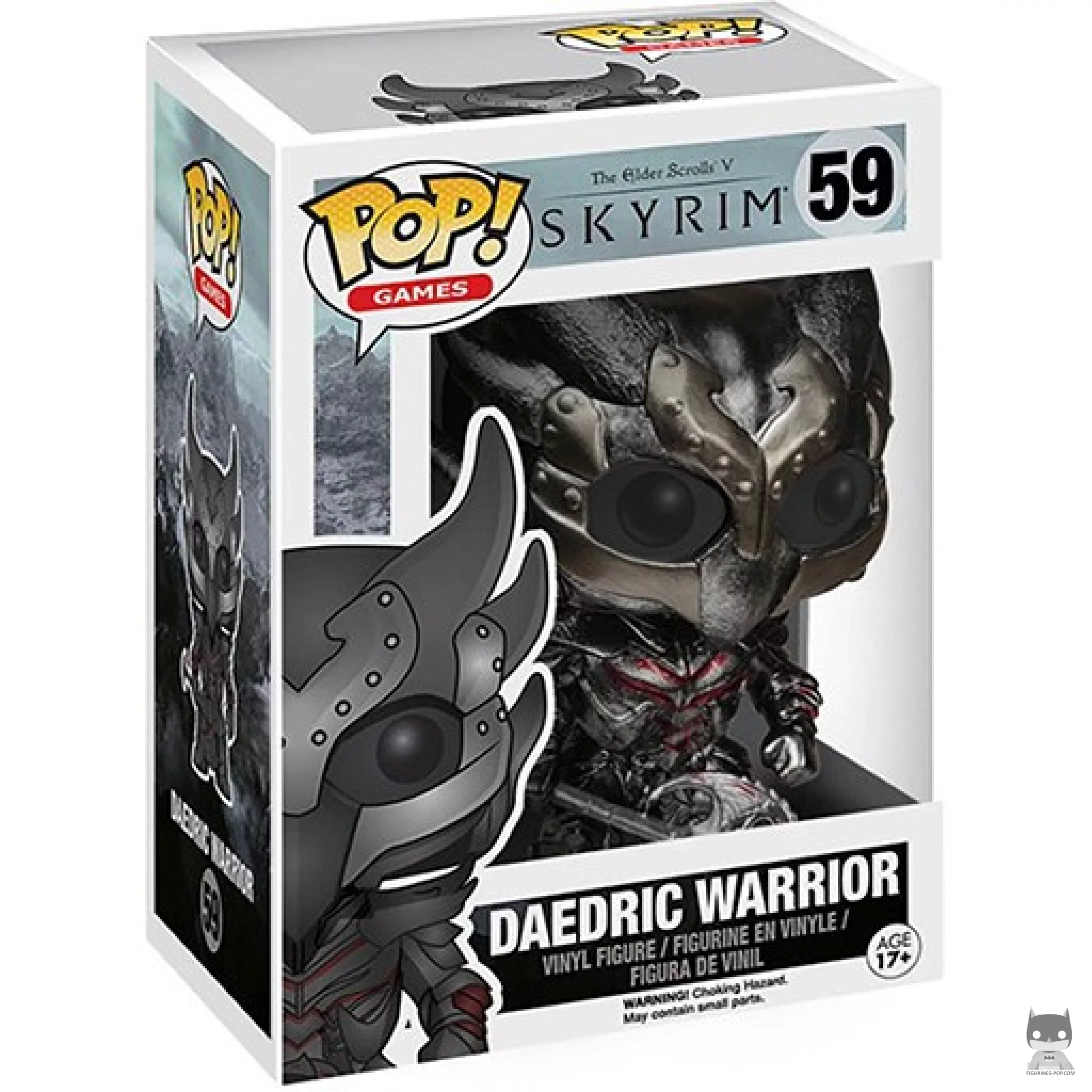 Figura Funko Pop! Guerrero daédrico en su caja