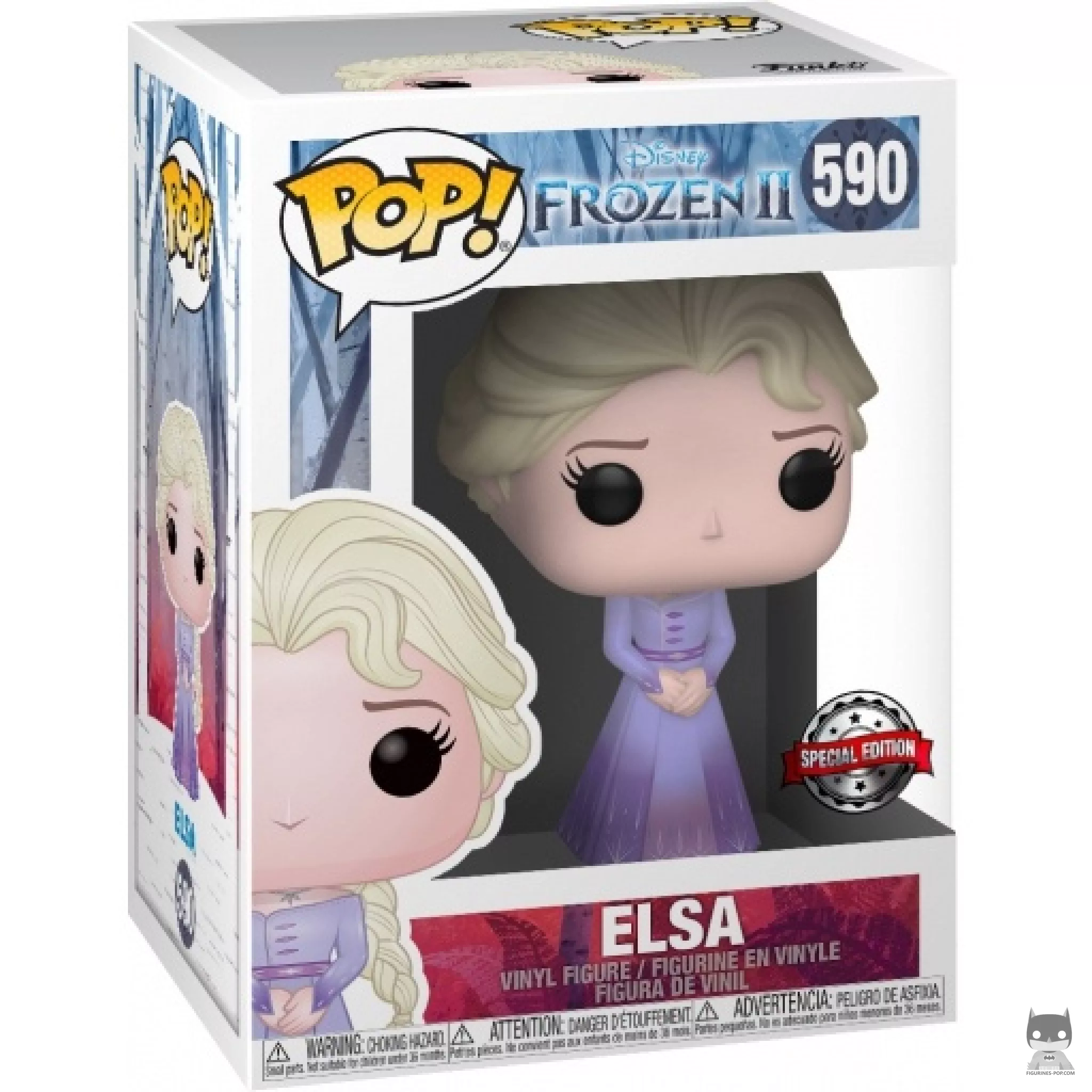 Figura Funko Pop! Elsa en su caja