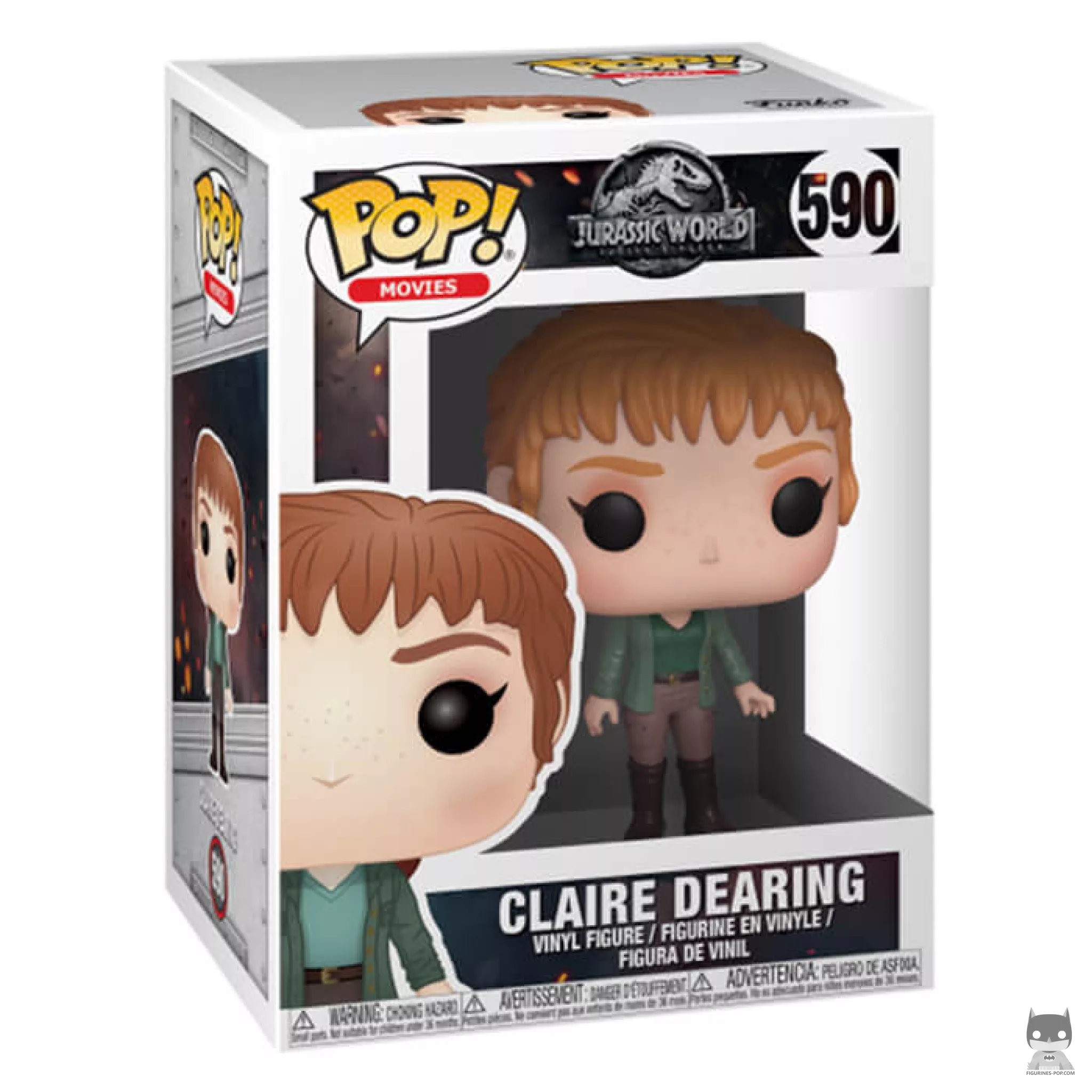 Figura Funko Pop! Claire Dearing en su caja