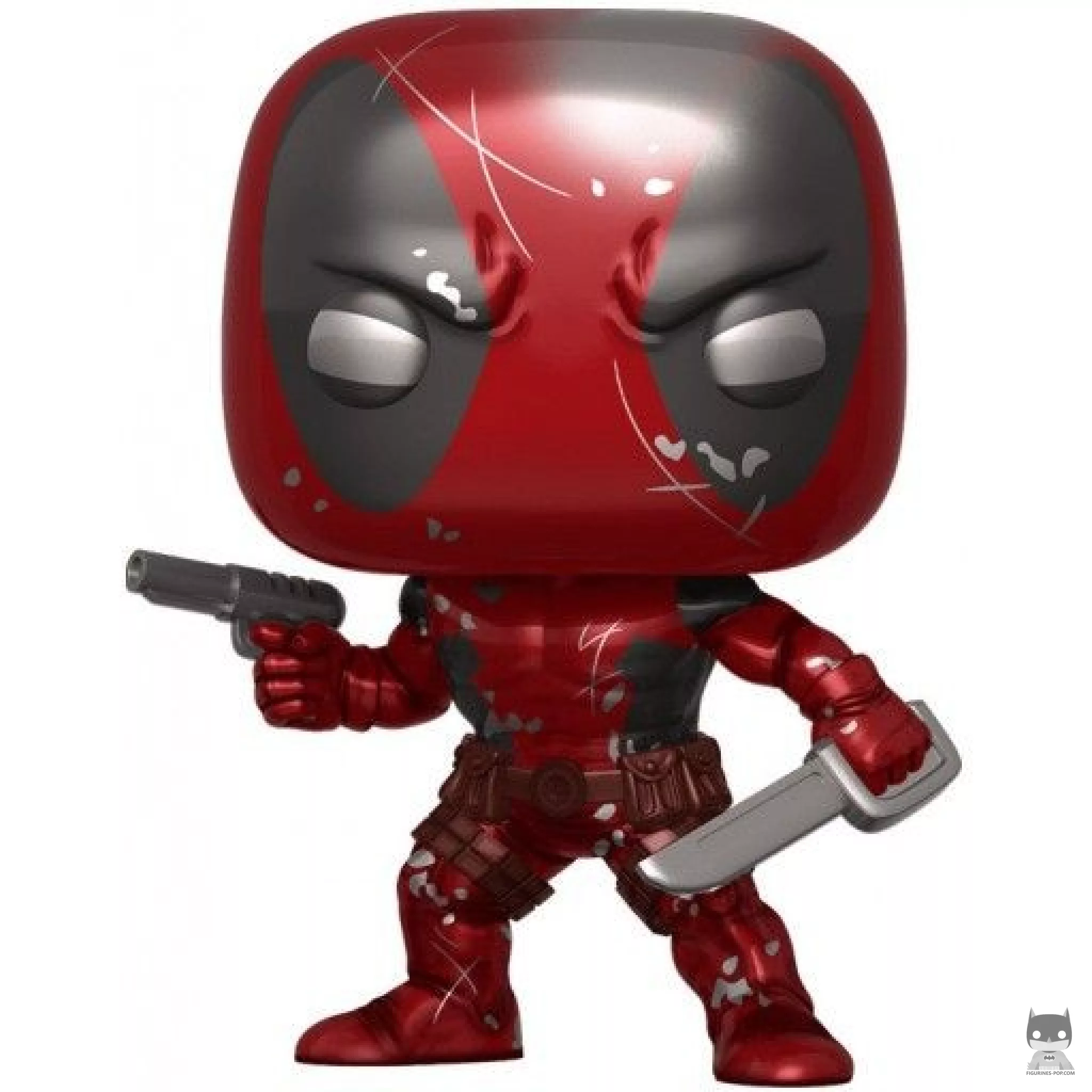 Figura Funko Pop! Deadpool (Metalizado) (Marvel 80 años)