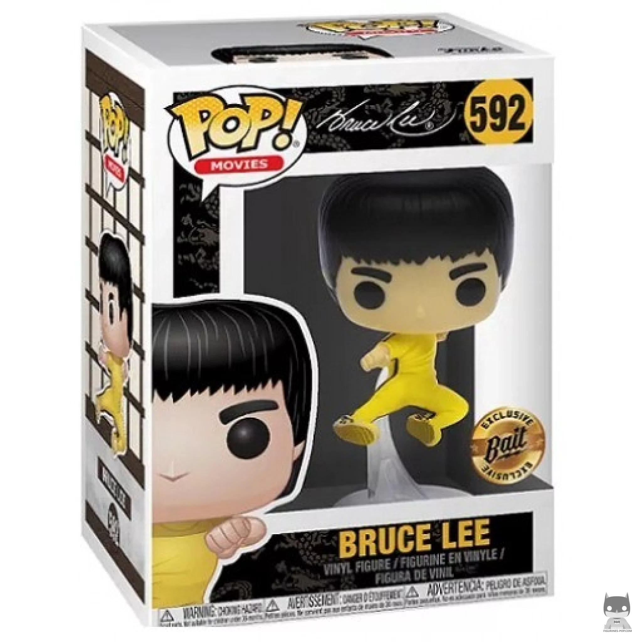 Figura Funko Pop! Bruce Lee en su caja
