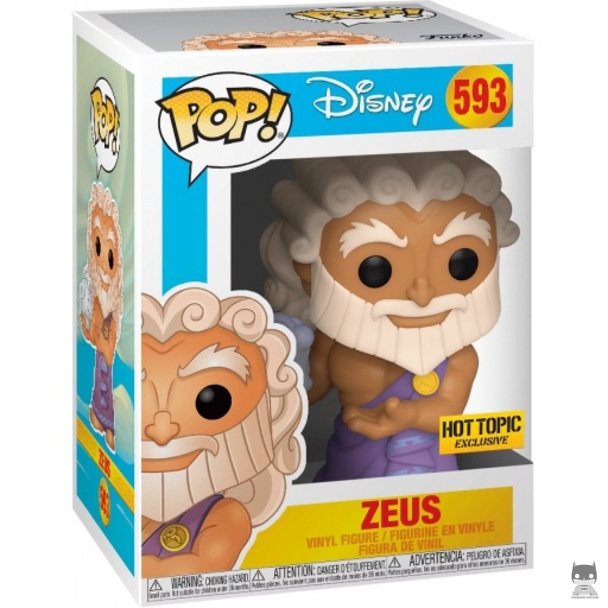 Figura Funko Pop! Zeus en su caja