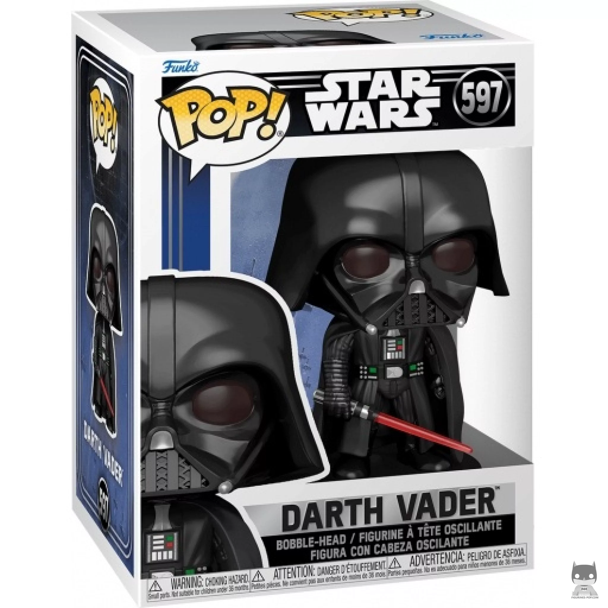 Figura Funko Pop! Darth Vader en su caja