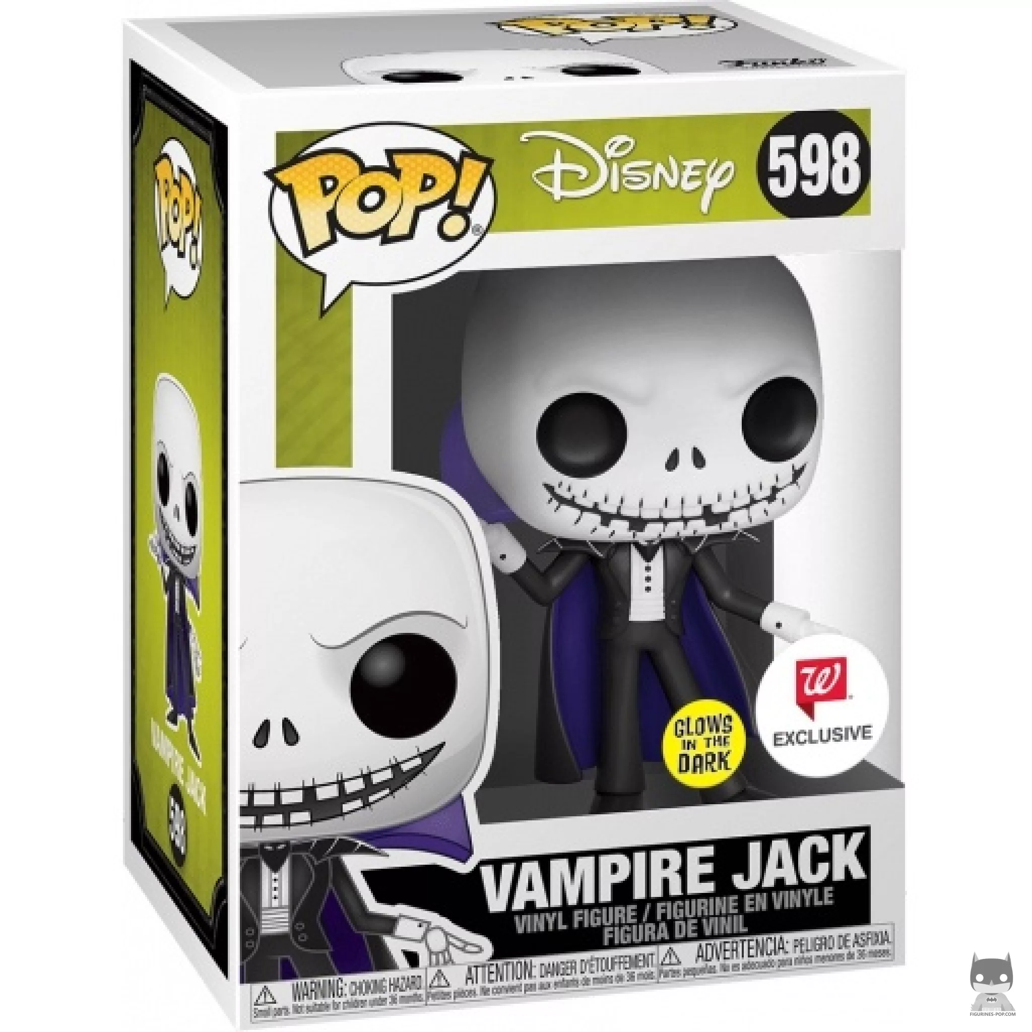 Figura Funko Pop! Jack vampiro en su caja