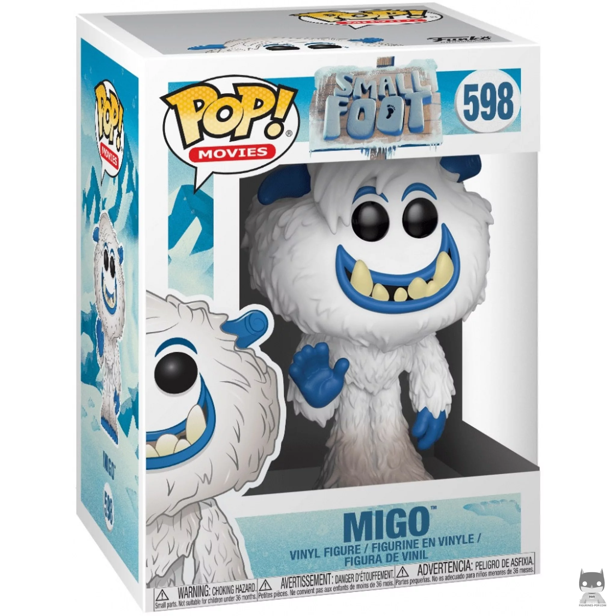 Figura Funko Pop! Migo en su caja