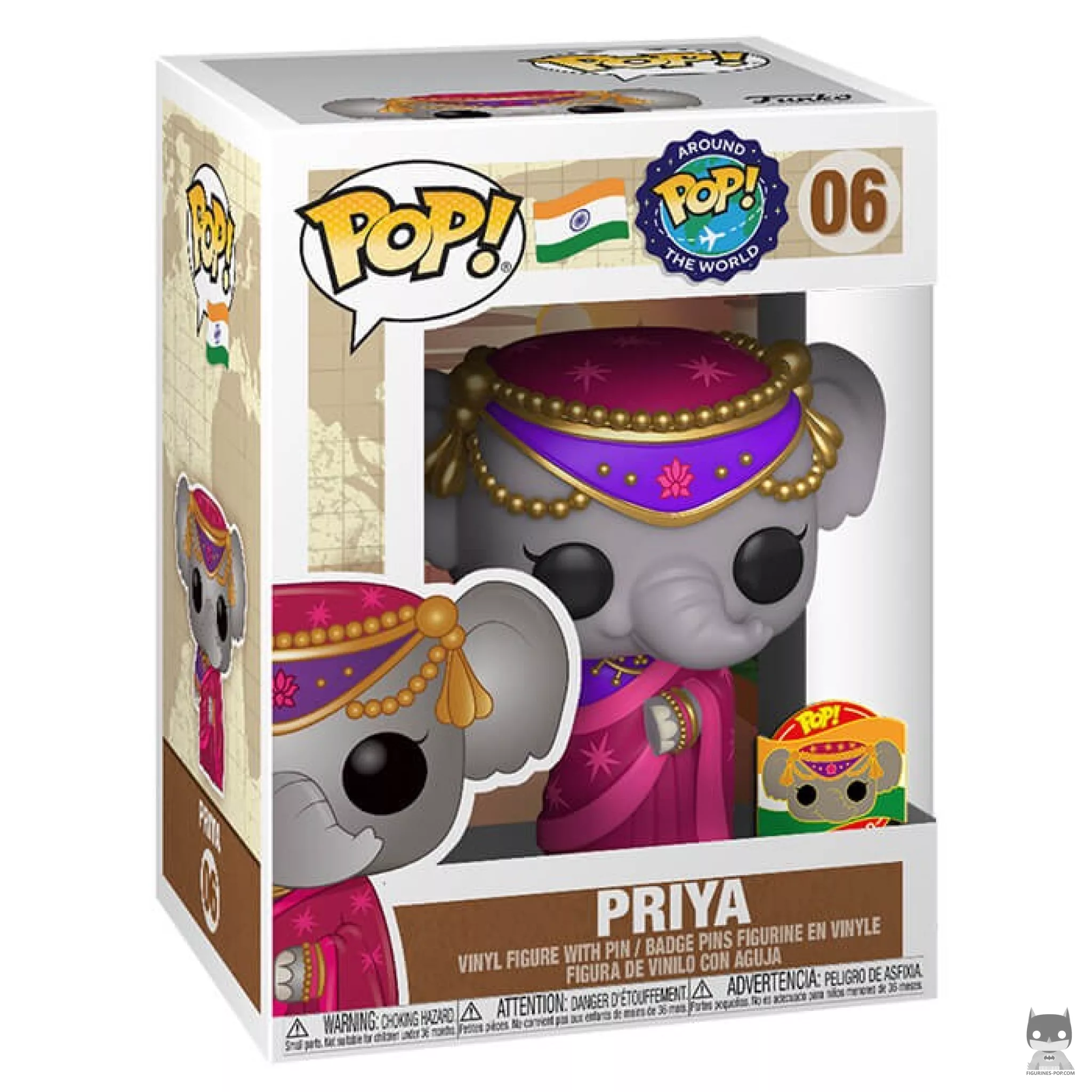 Figura Funko Pop! Priya en su caja