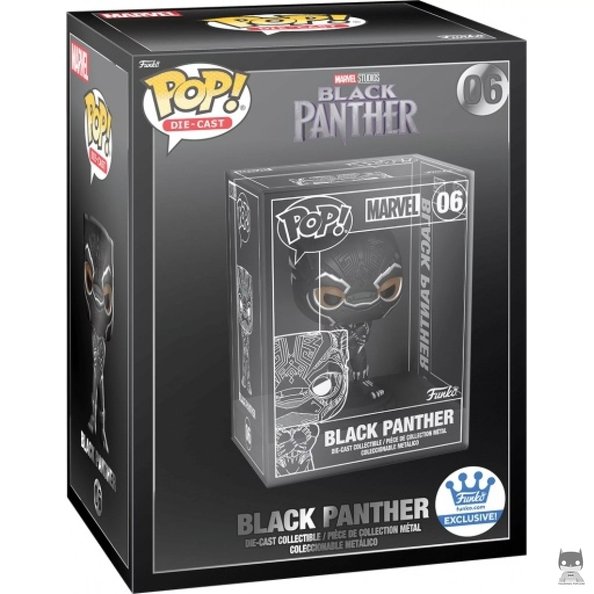 Figura Funko Pop! Black Panther (Chase & Metalizado) (Black Panther)