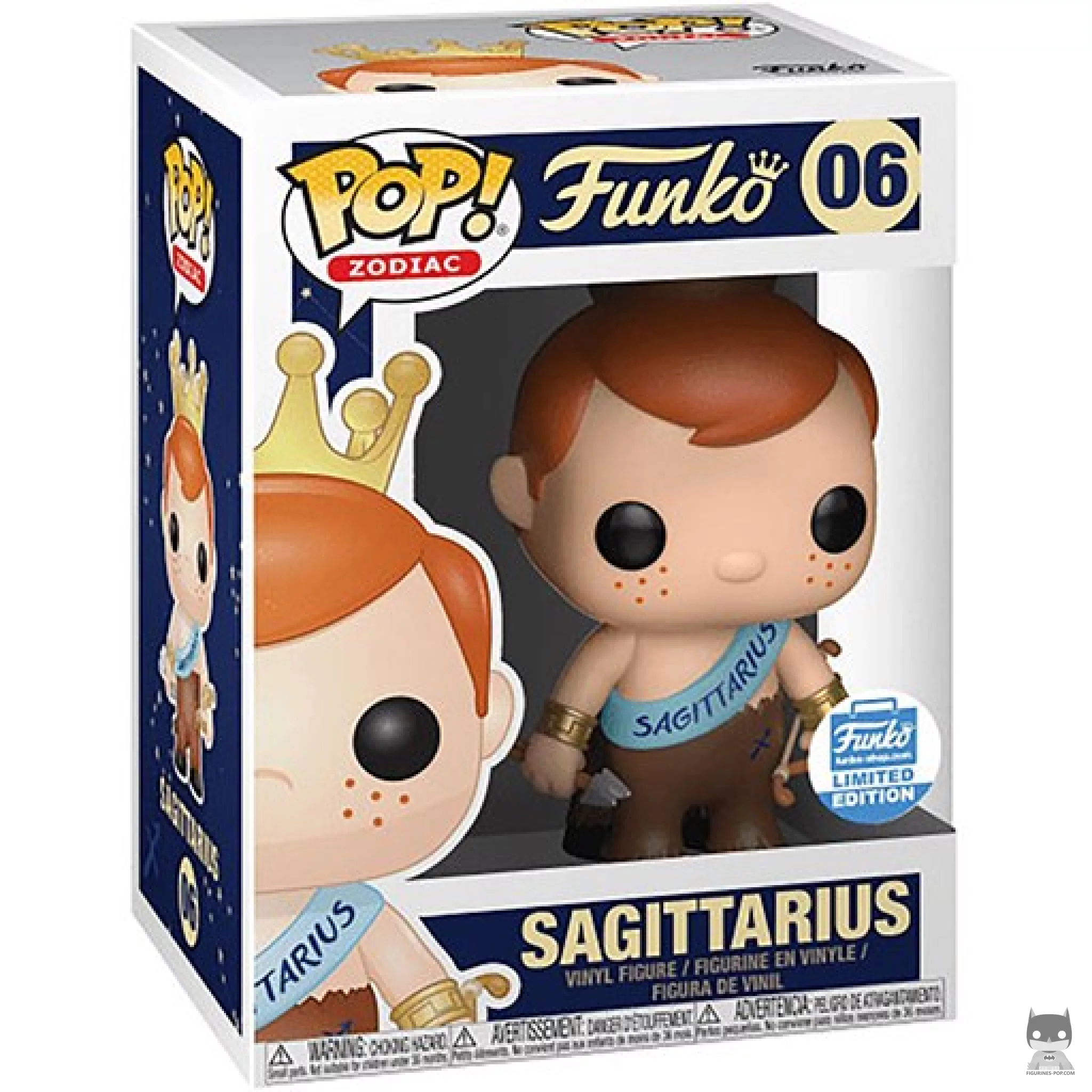 Figura Funko Pop! Sagitario (Zodiaco) en su caja