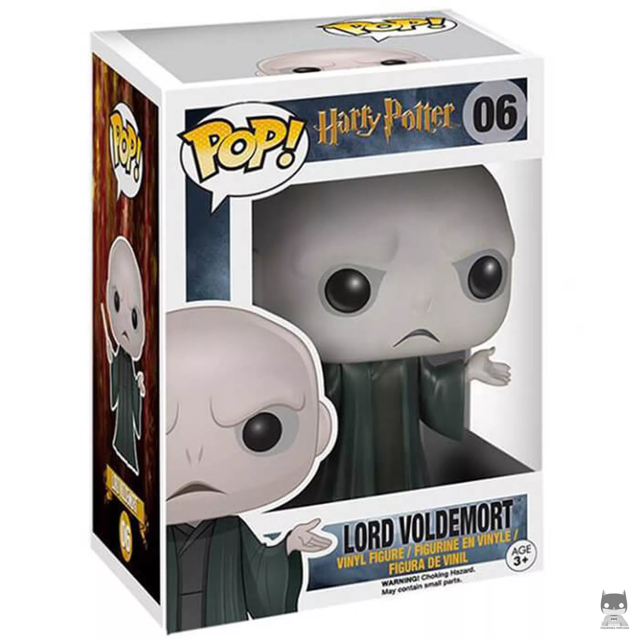 Figura Funko Pop! Lord Voldemort en su caja