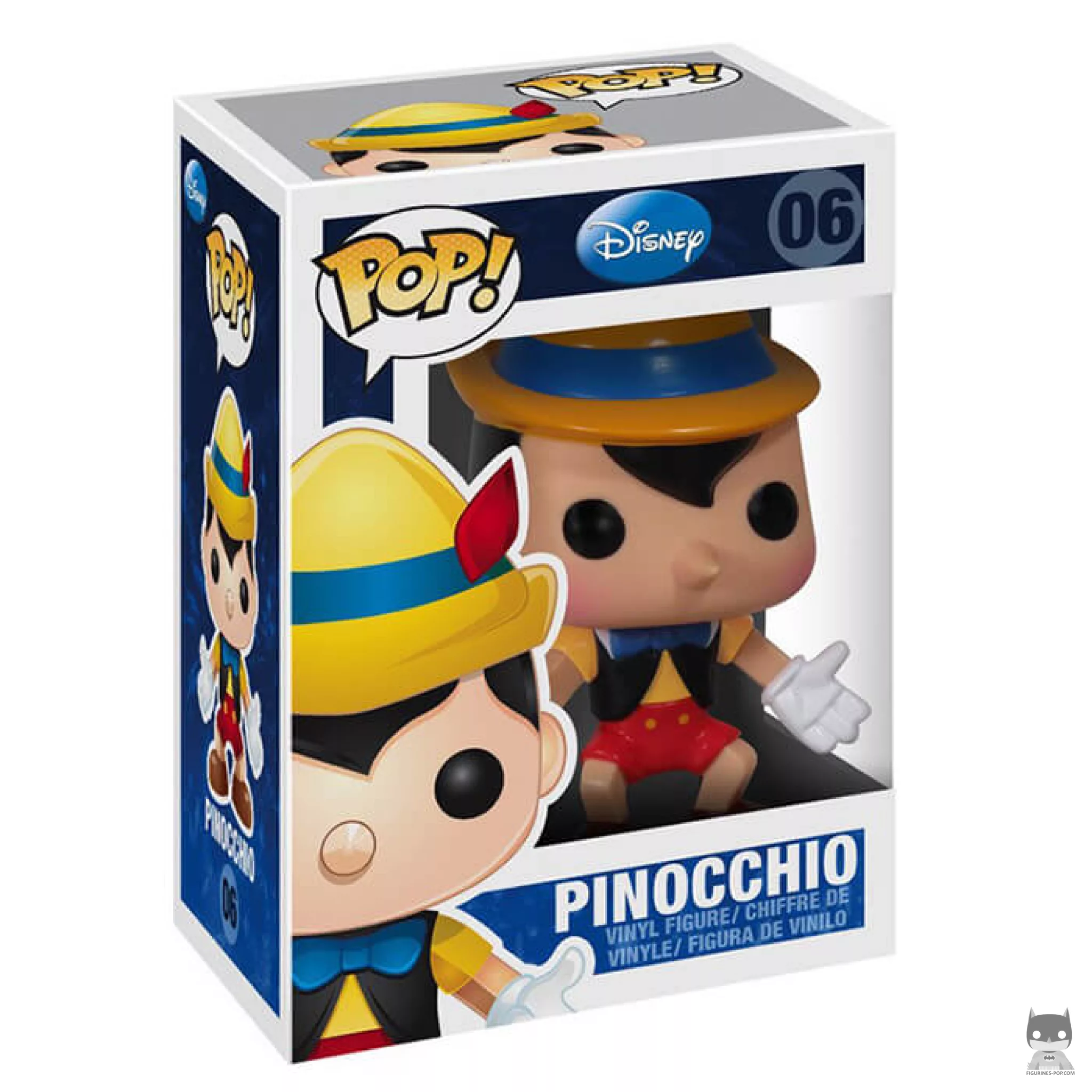 Figura Funko Pop! Pinocho en su caja