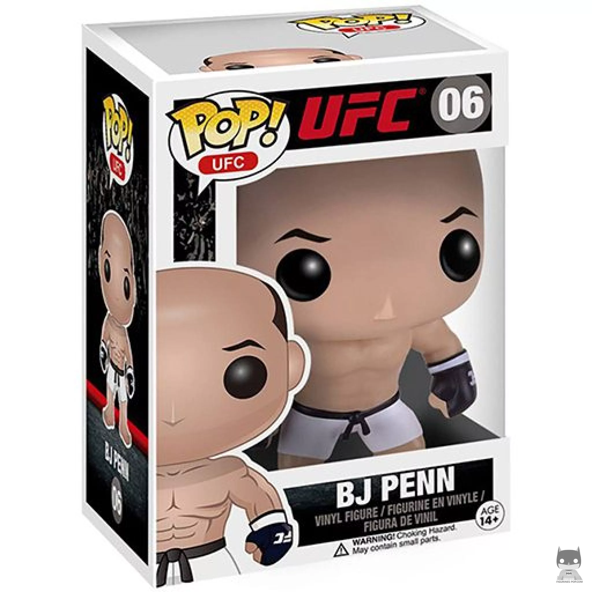 Figura Funko Pop! BJ Penn en su caja