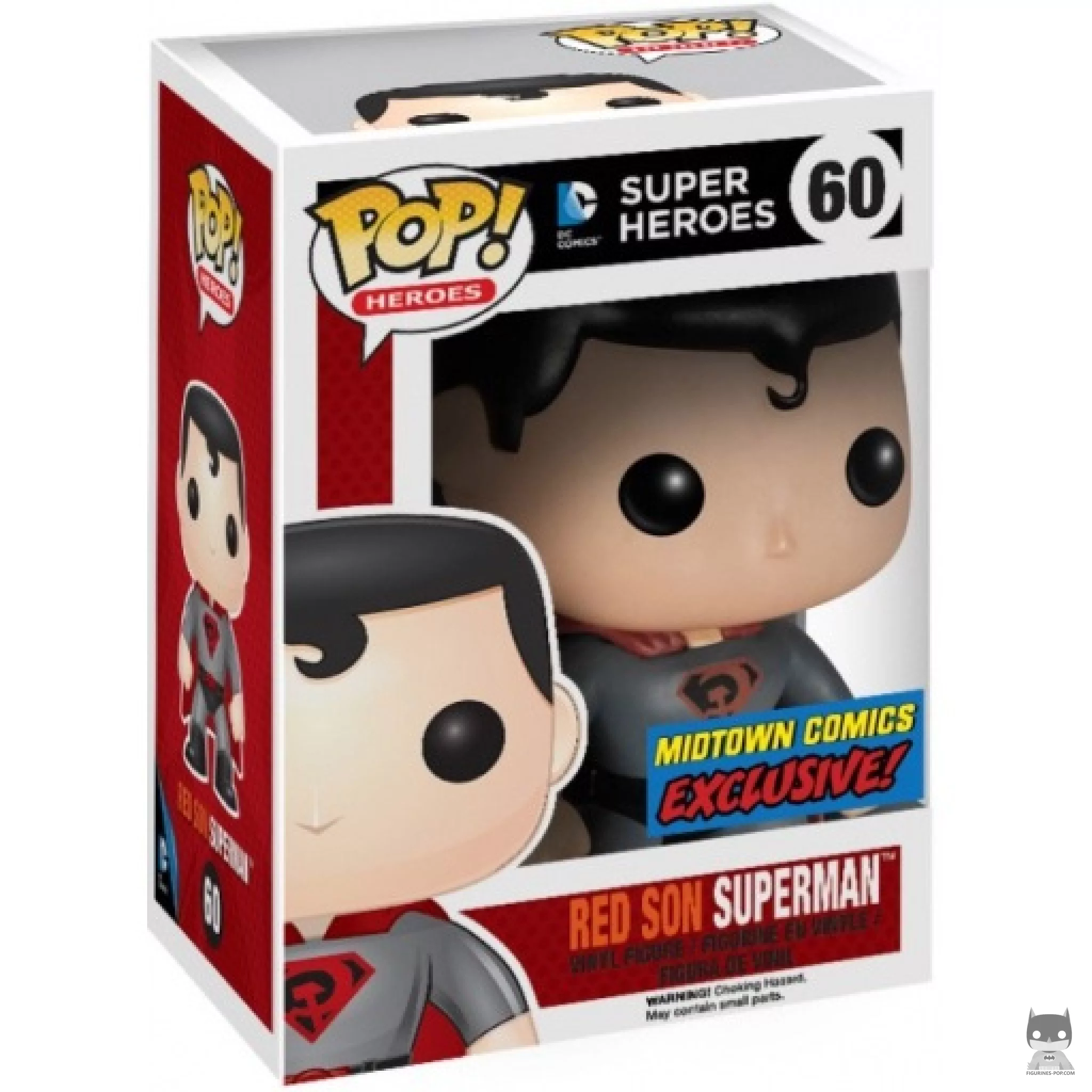 Figura Funko Pop! Superman Hijo Rojo en su caja