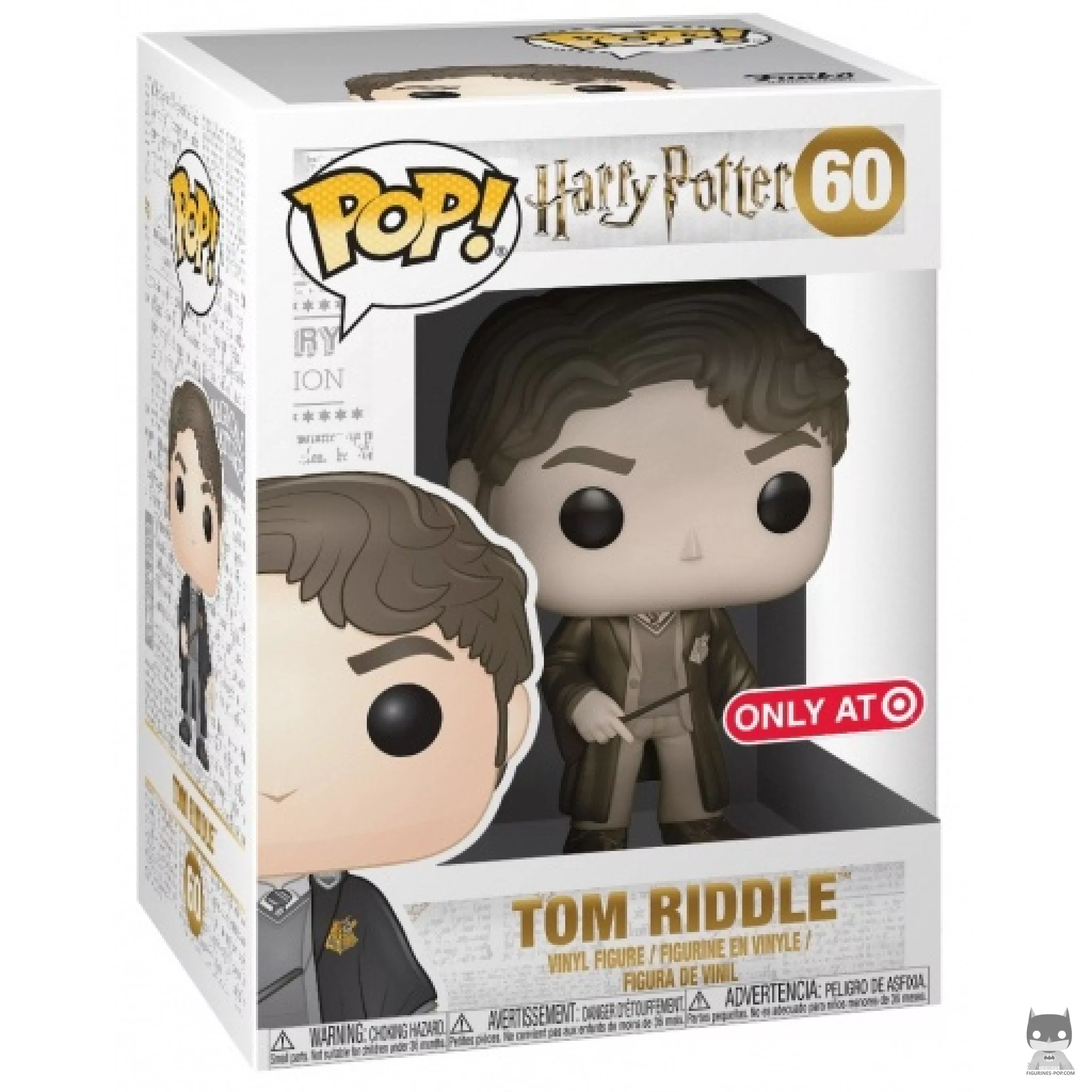 Figura Funko Pop! Tom Ryddle (Sepia) en su caja