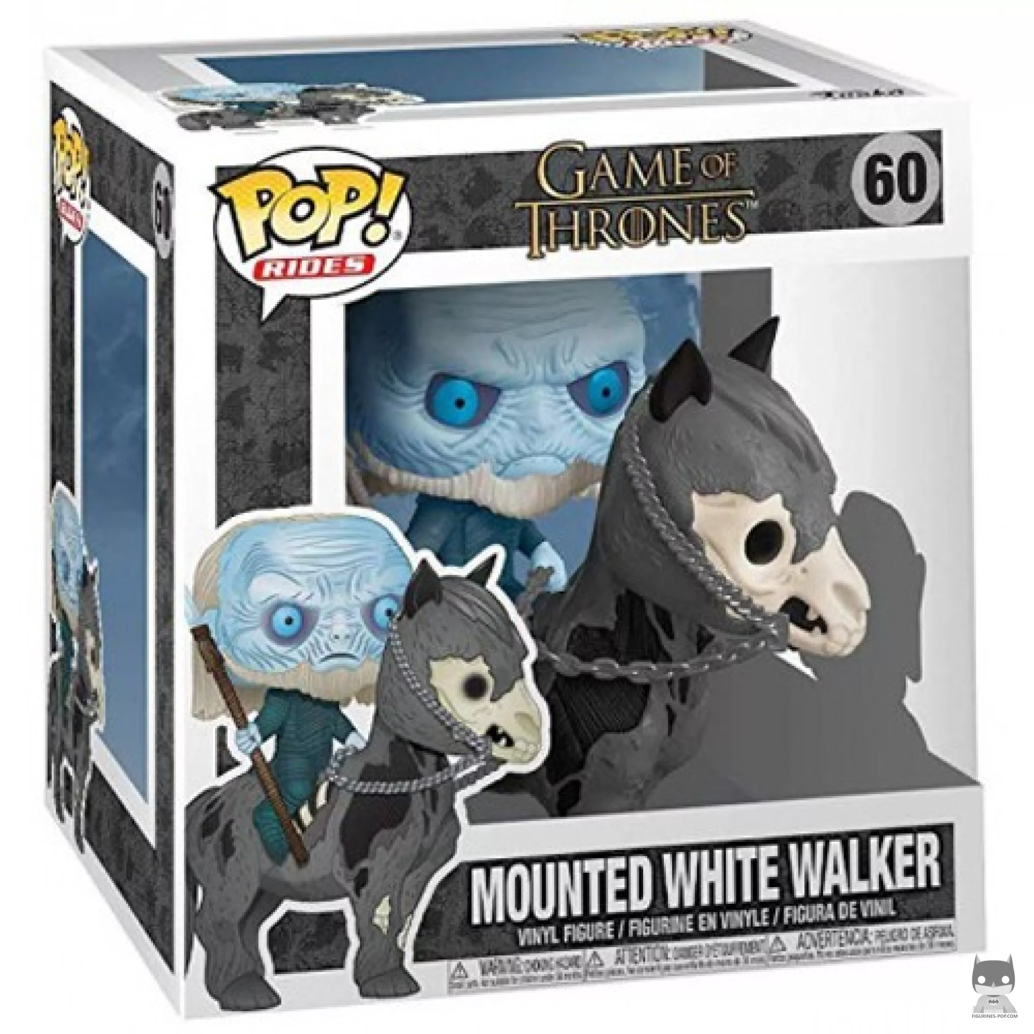 Figura Funko Pop! Caminante Blanco a caballo en su caja