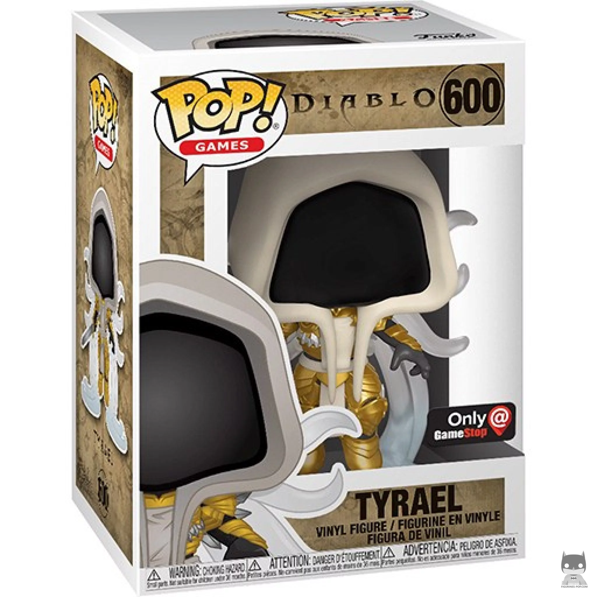 Figura Funko Pop! Tyrael (Metalizado) en su caja