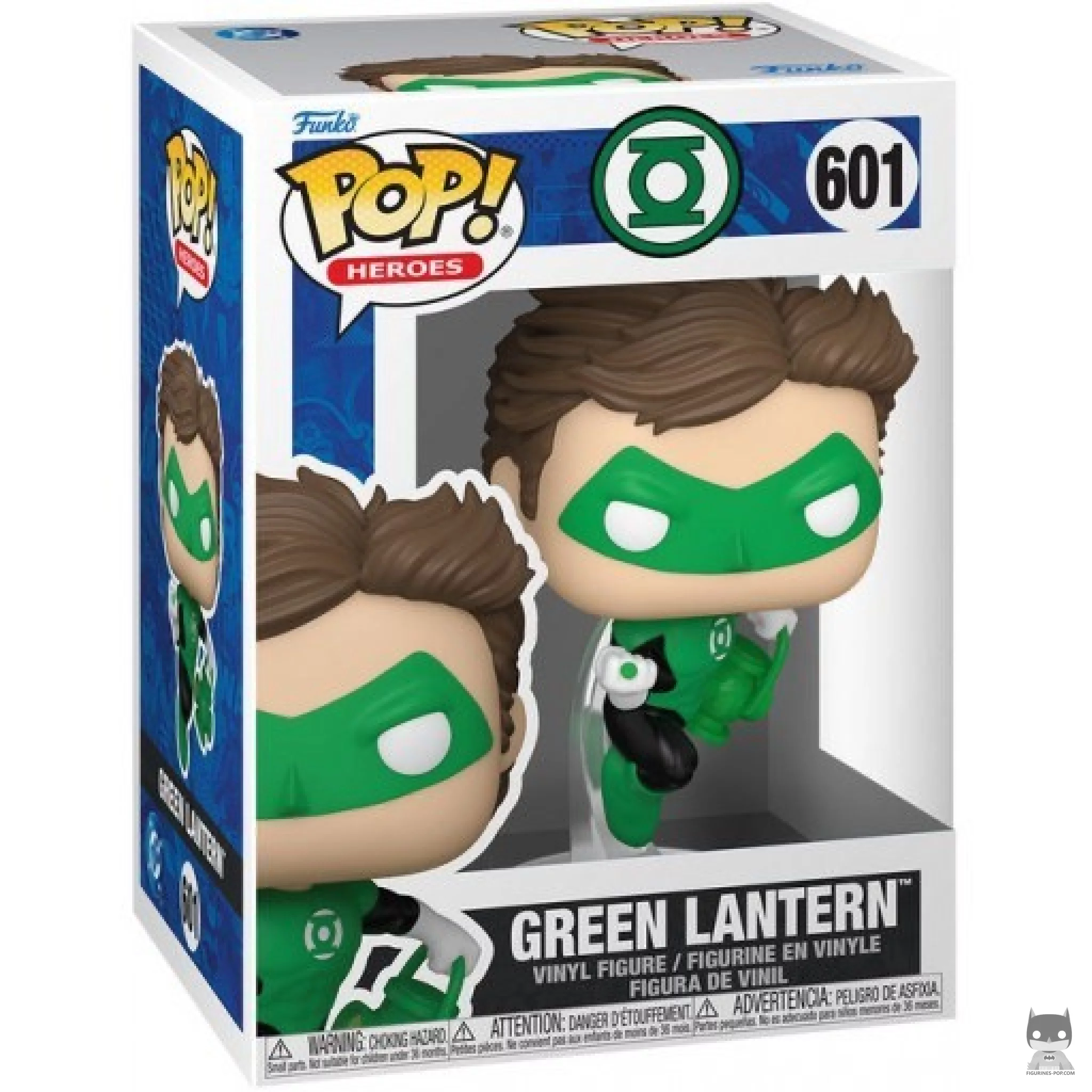 Figura Funko Pop! Linterna Verde en su caja