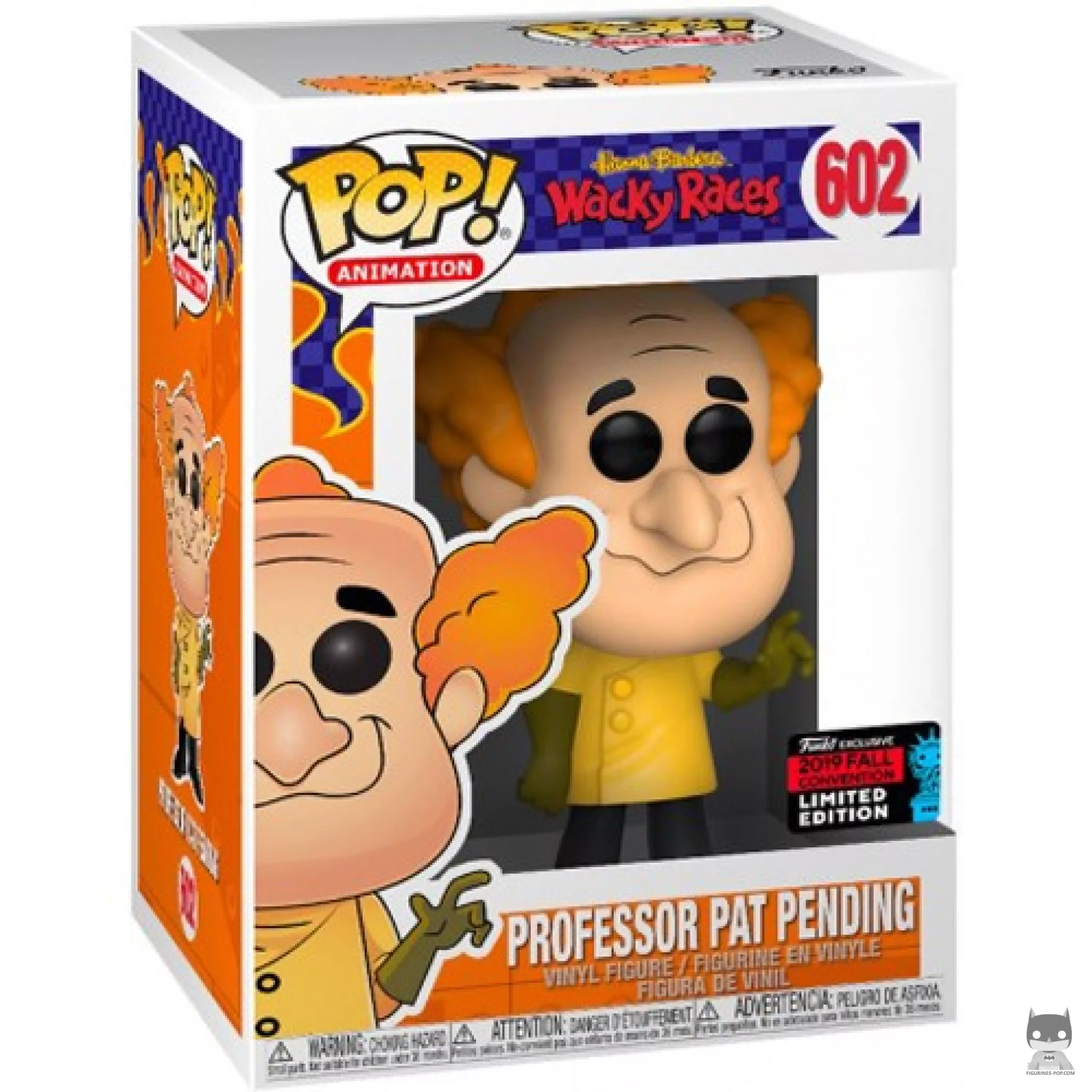 Figura Funko Pop! Professor Pat Pending en su caja