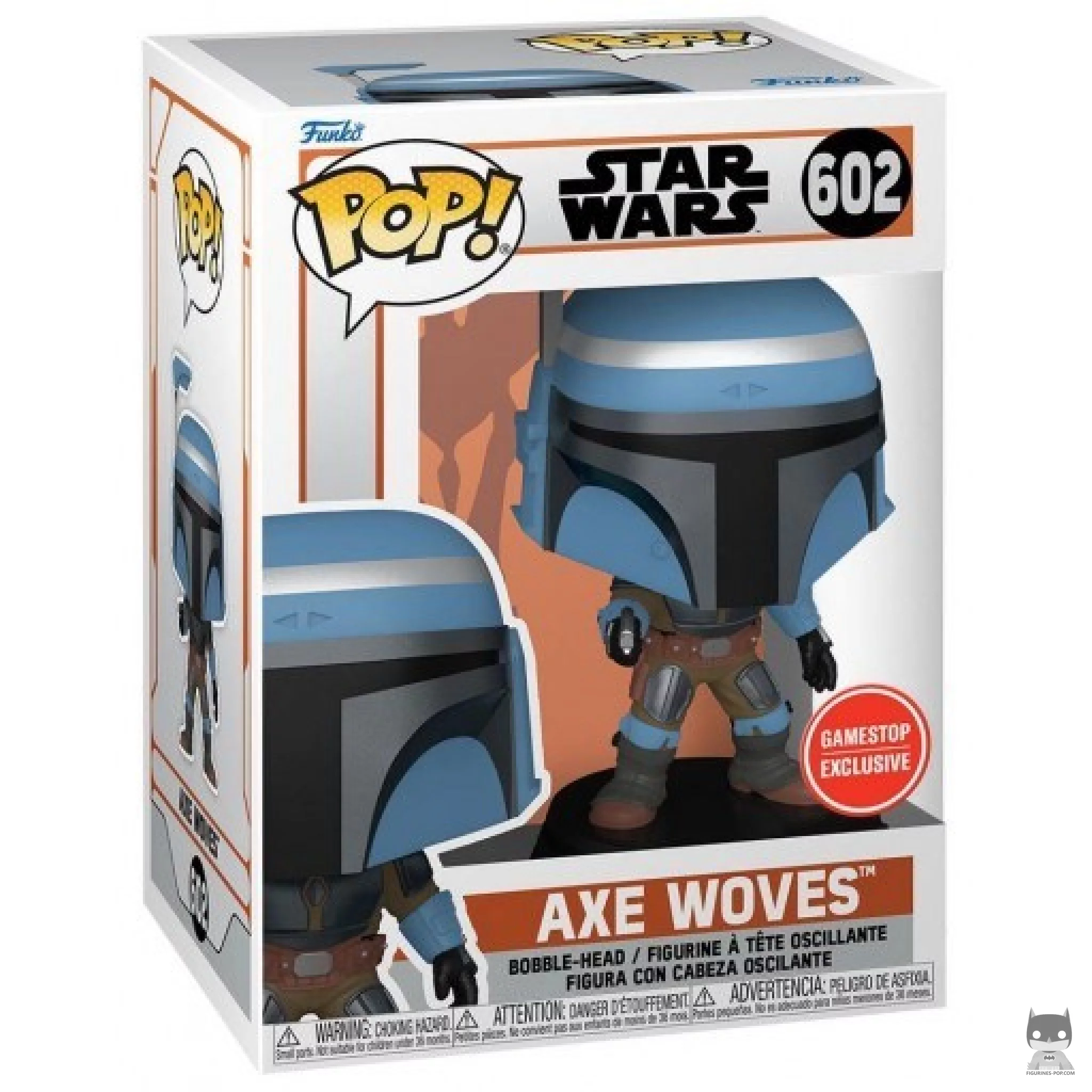 Figura Funko Pop! Axe Woves en su caja