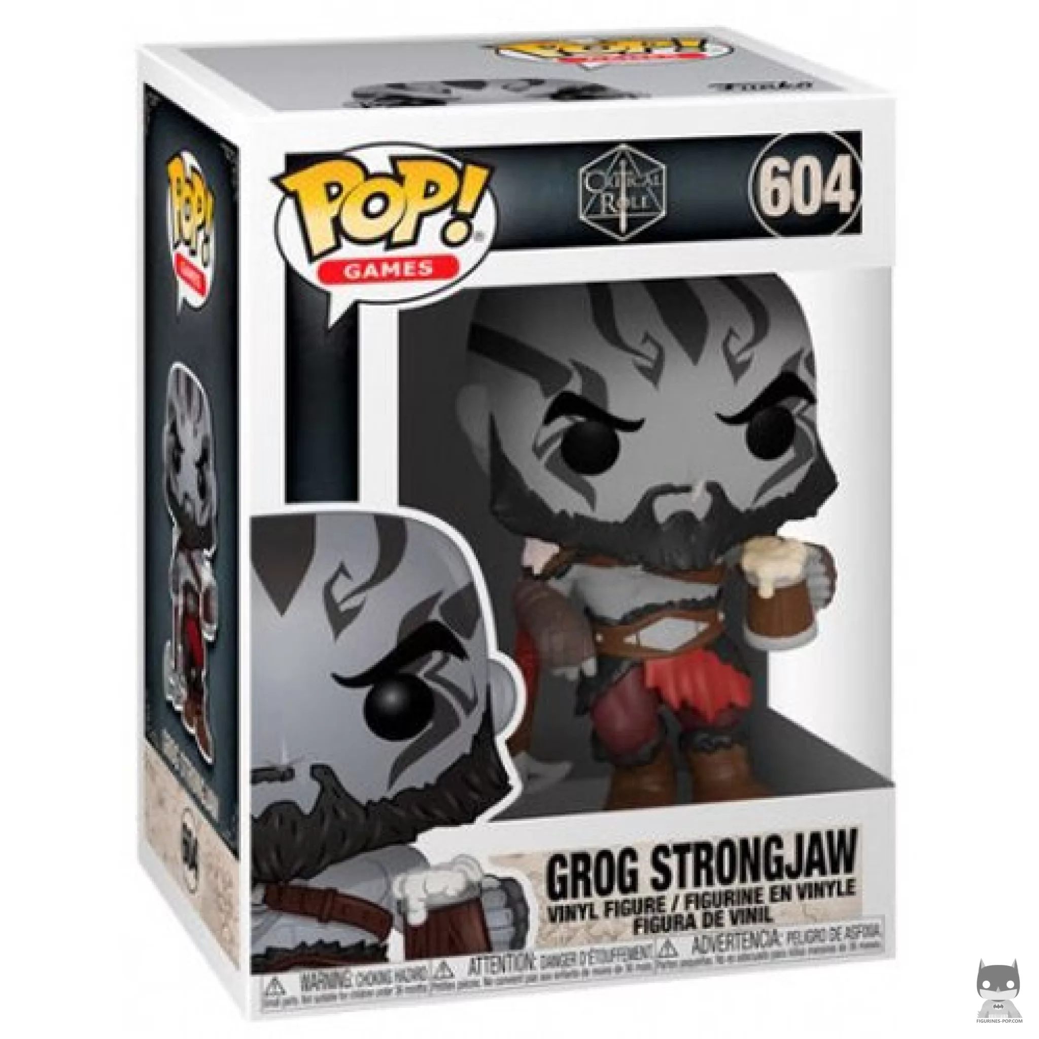 Figura Funko Pop! Grog Strongjaw en su caja