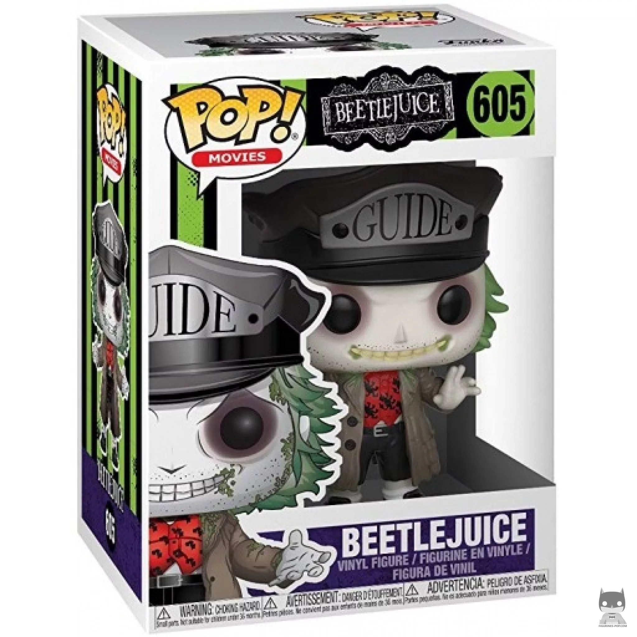 Figura Funko Pop! Beetlejuice en su caja