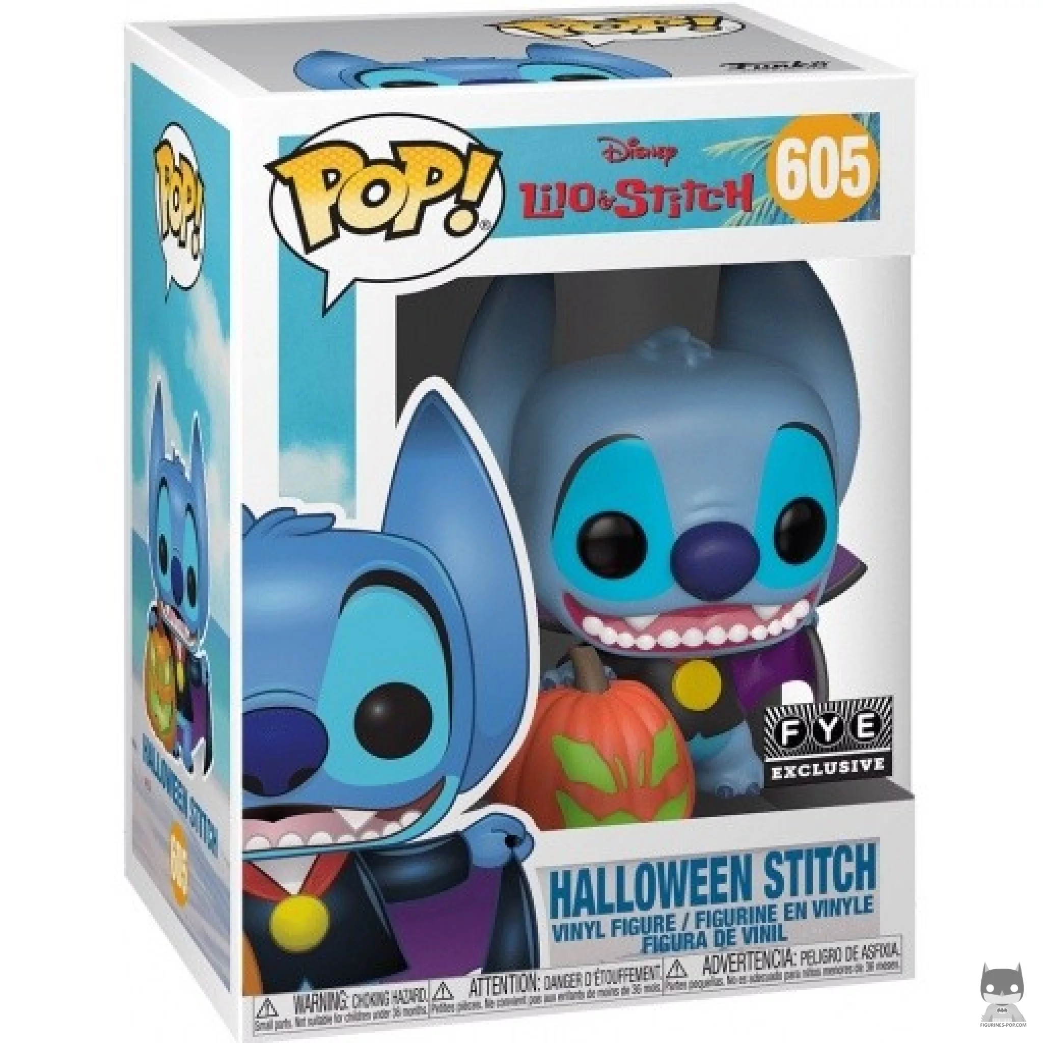 Figura Funko Pop! Stitch Halloween en su caja