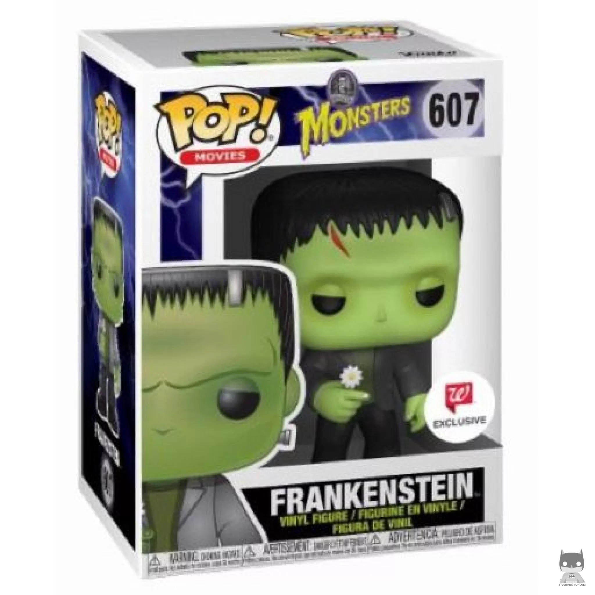 Figura Funko Pop! Frankenstein con Flor en su caja