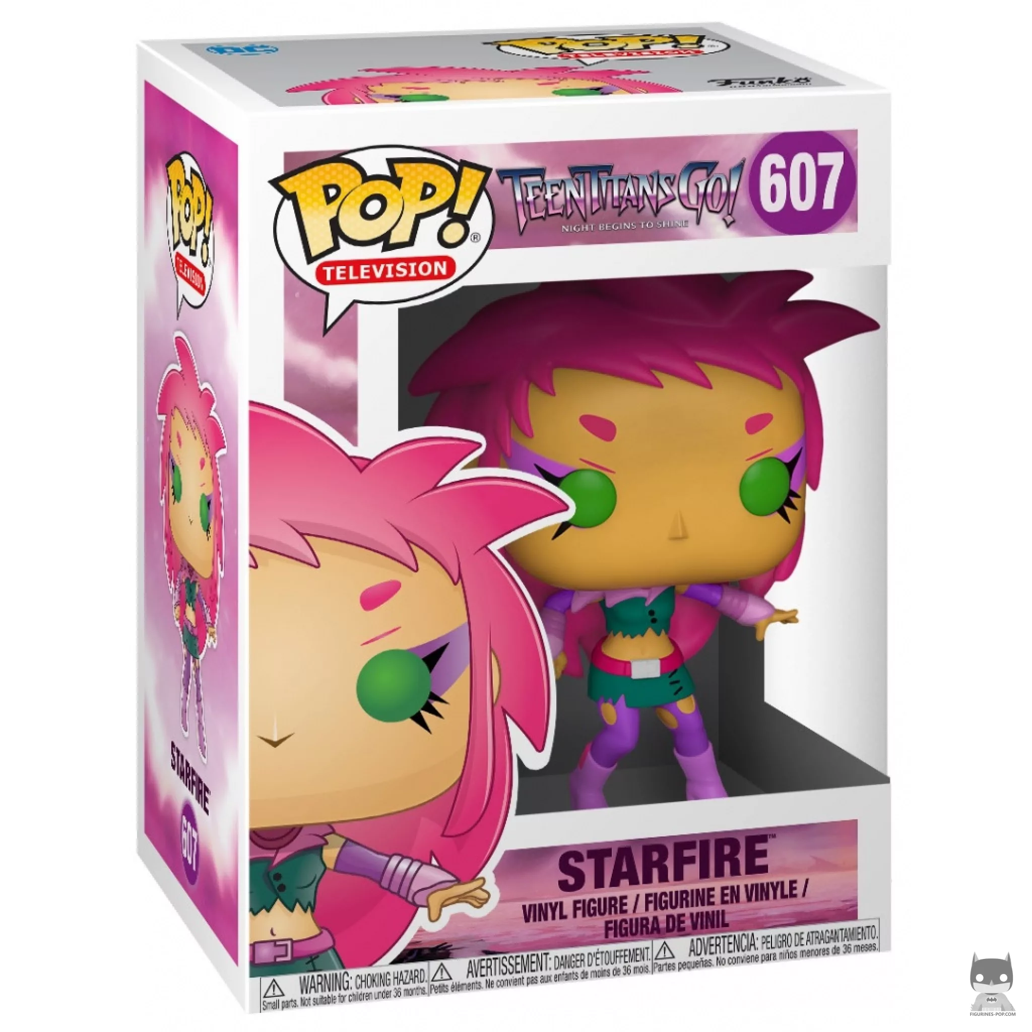 Figura Funko Pop! Starfire en su caja