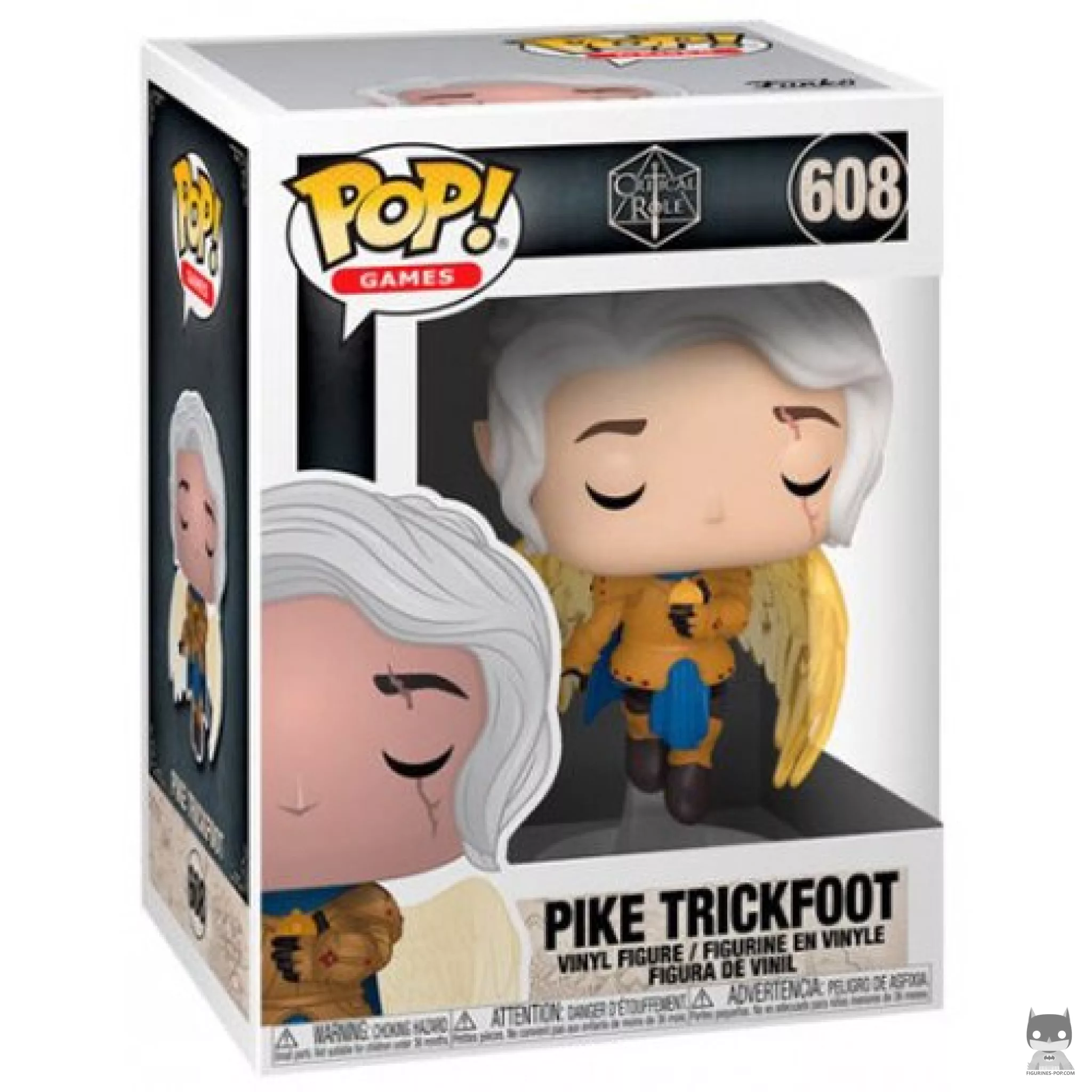 Figura Funko Pop! Pike Trickfoot en su caja