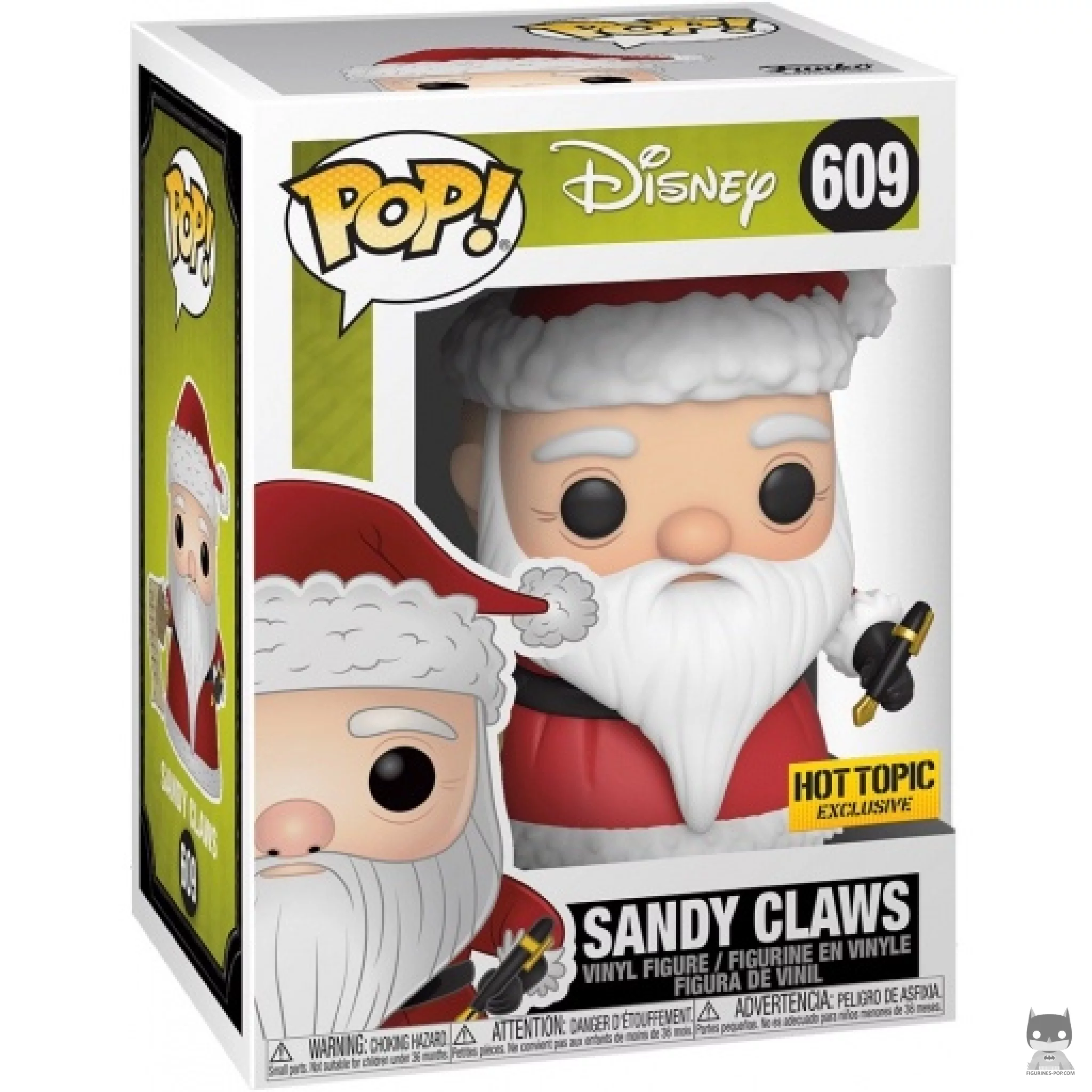 Figura Funko Pop! Sandy Claws en su caja
