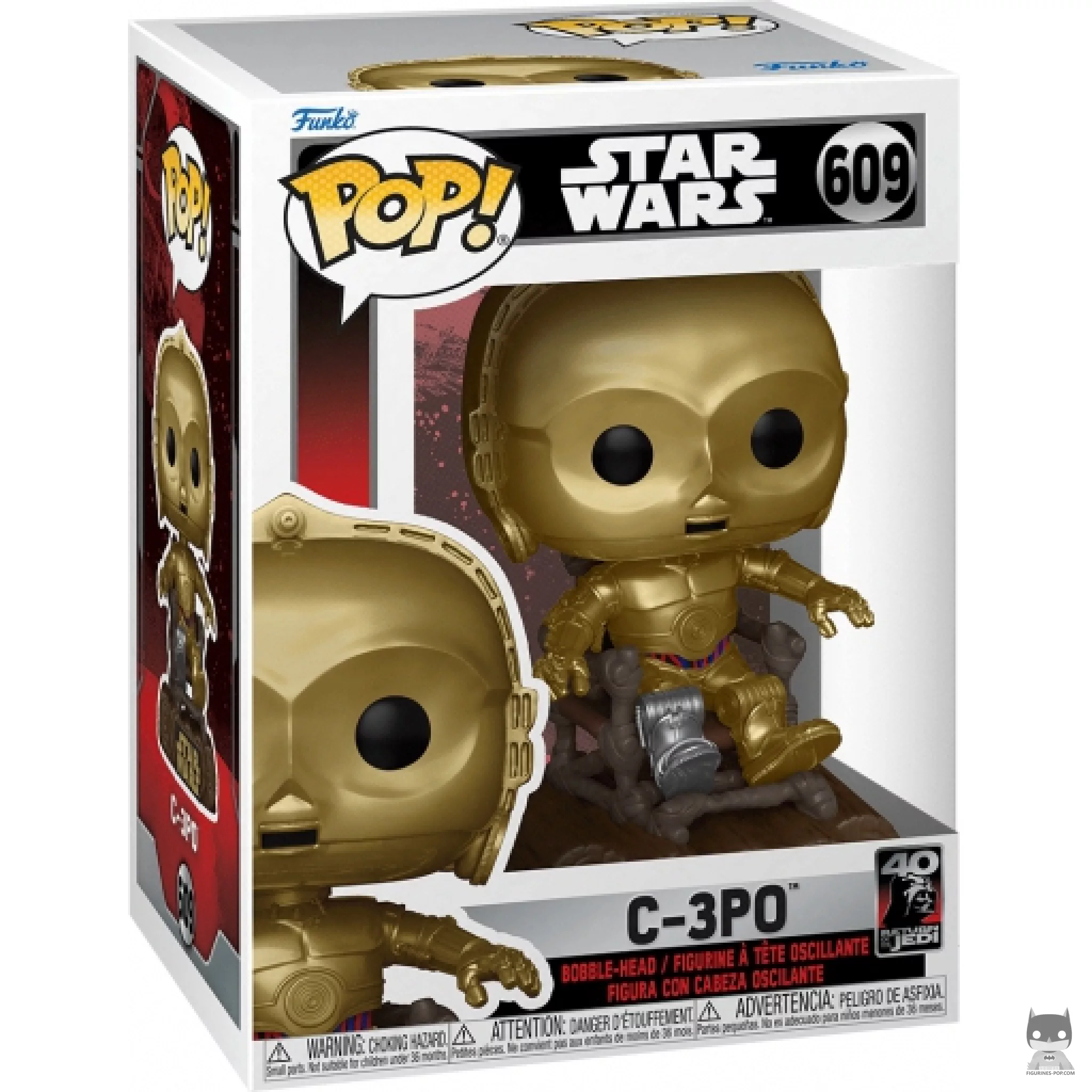 Figura Funko Pop! C-3PO en su caja