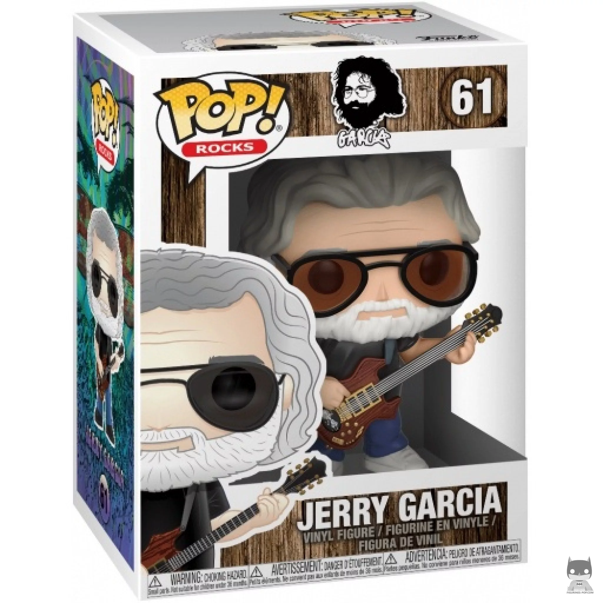 Figura Funko Pop! Jerry Garcia en su caja
